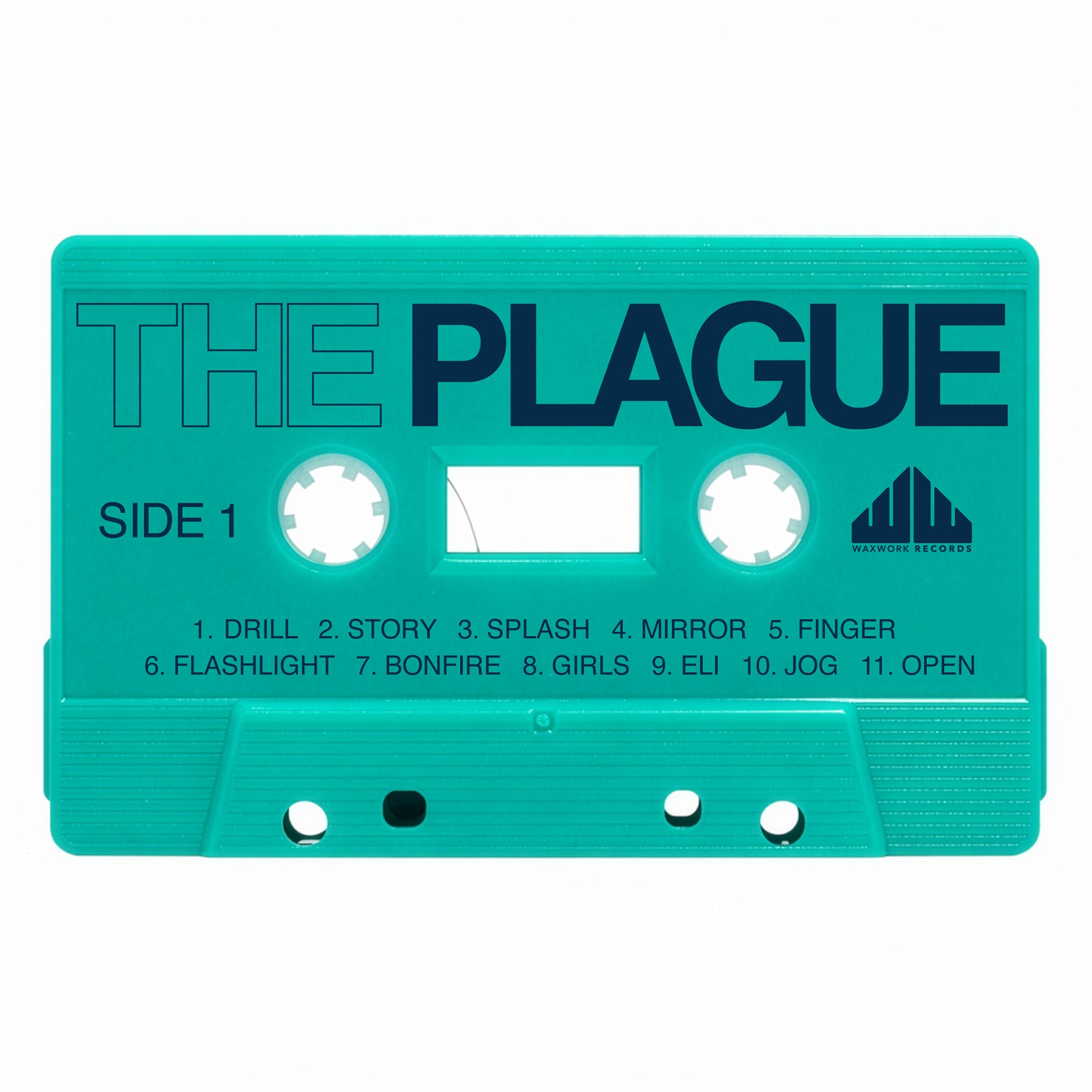 Waxwork Records The Plague vinyle Pool Water Blue LP Johan Lenox