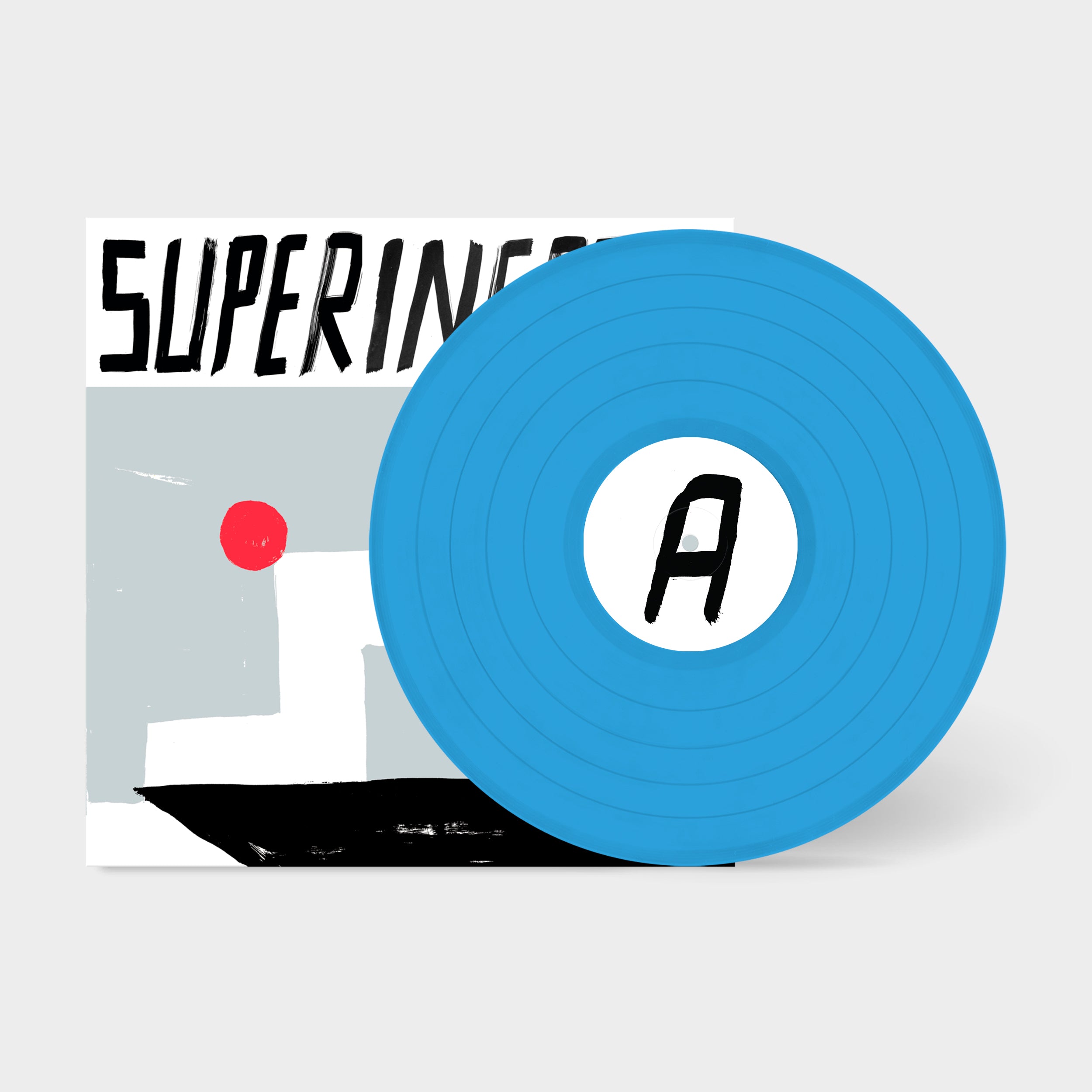 10 000 Russos Superinertia vinyle bleu motorik expérimental