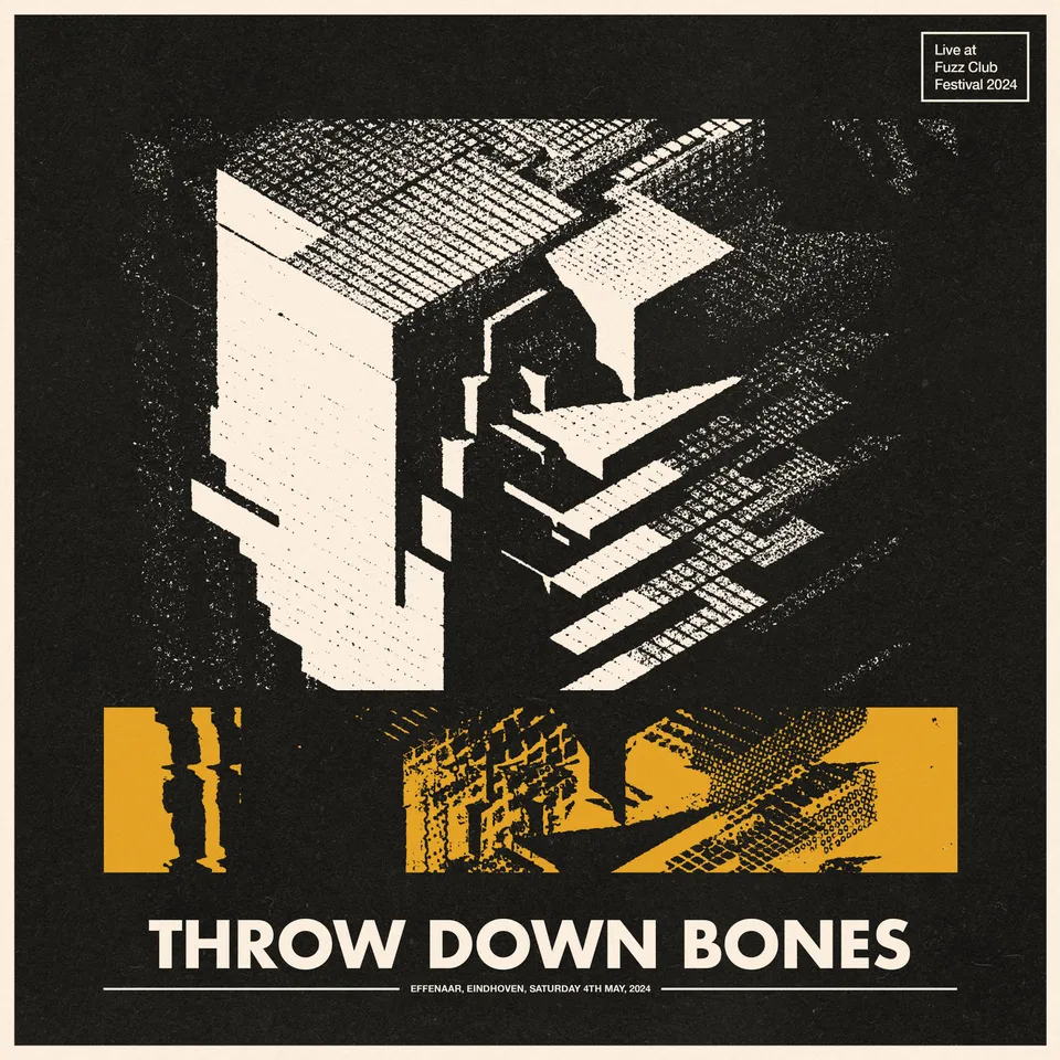 Throw Down Bones Live At Fuzz Club Festival 24 vinyle clear