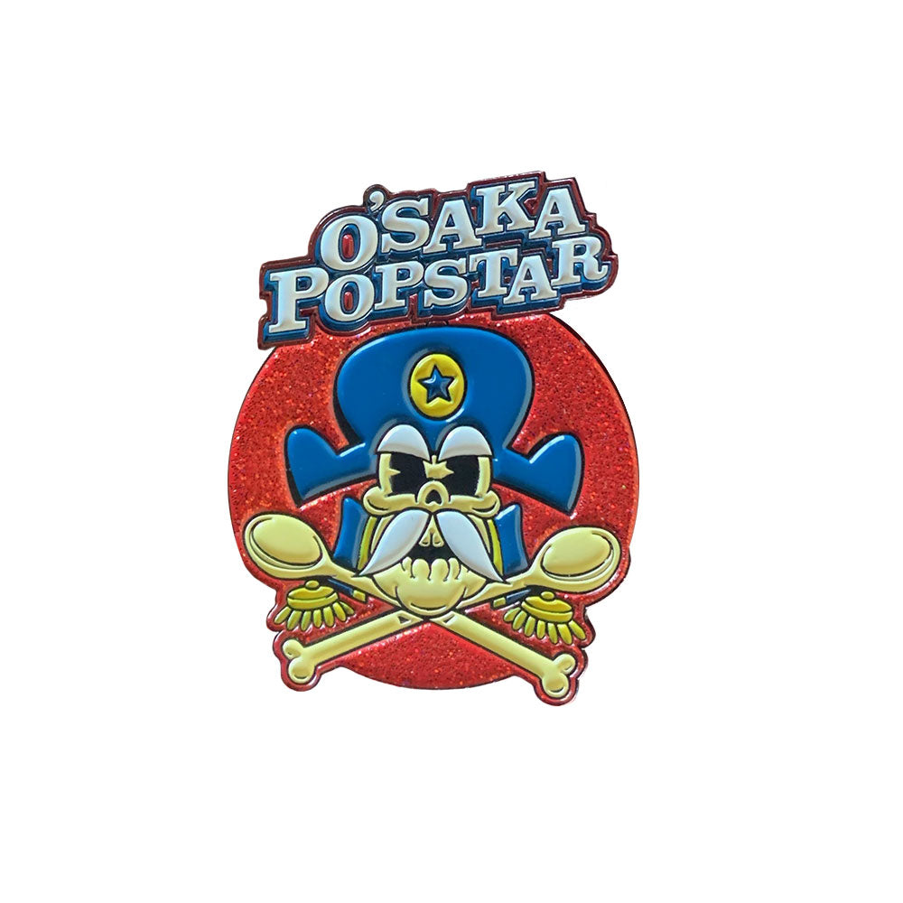 Osaka Popstar Crunchy Crossbones pin's émail