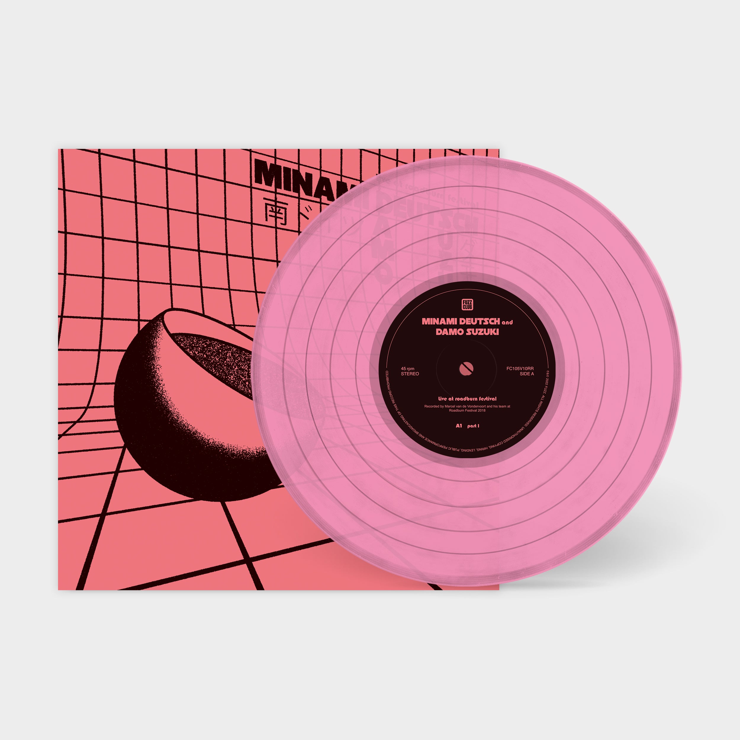 Minami Deutsch Damo Suzuki Live At Roadburn vinyle 10 rose