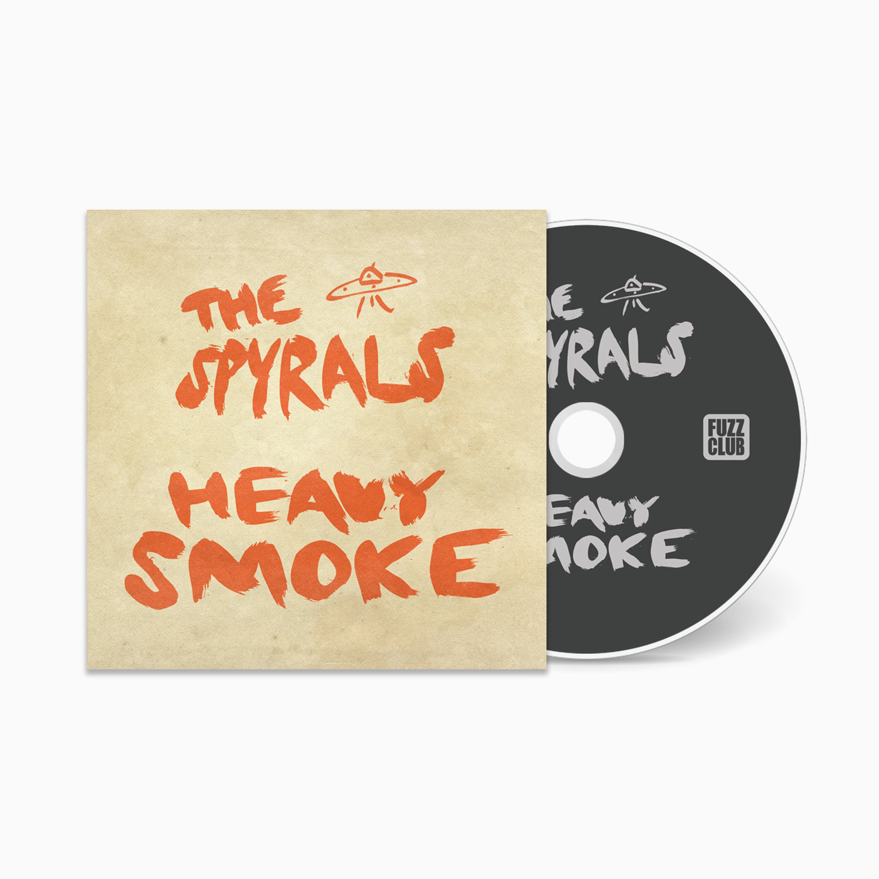 Fuzz Club The Spyrals Heavy Smoke vinyle orange néon 180g