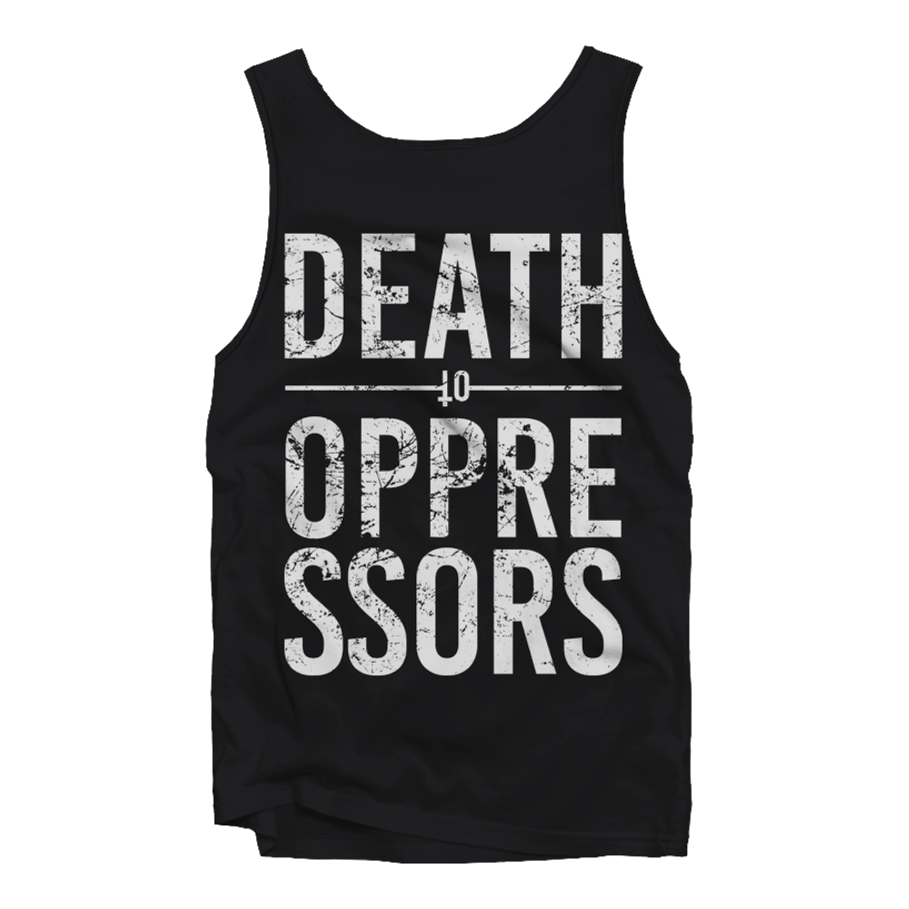 Useless Pride Records Get The Shot Death To Oppressors Débardeur