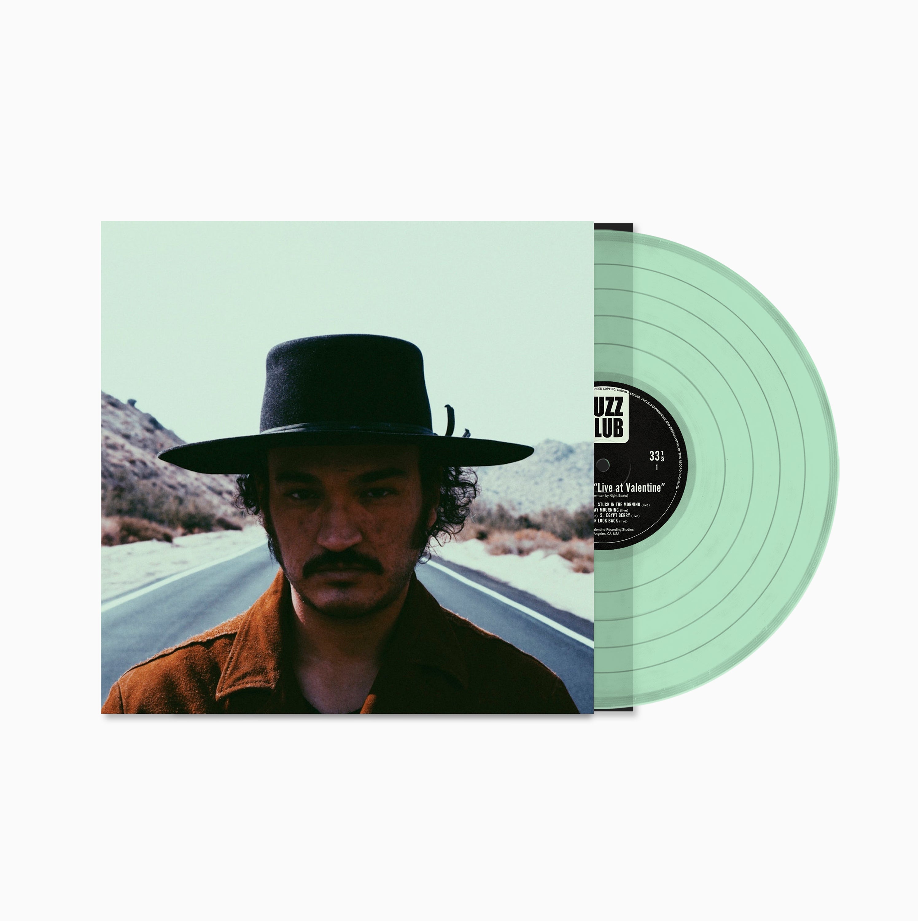 Night Beats Live At Valentine vinyle coke bottle clear 180g