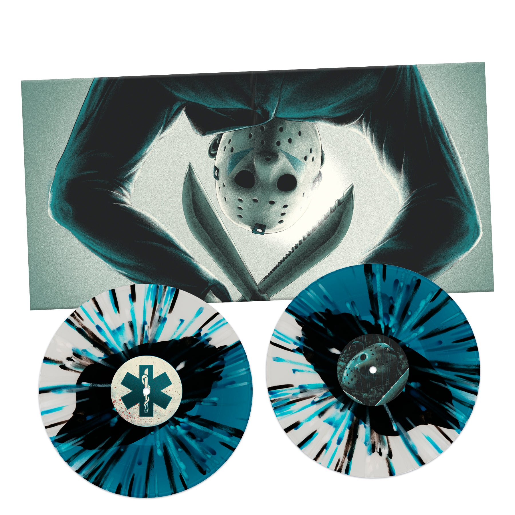 Waxwork Friday the 13th Part V vinyle double LP splatter