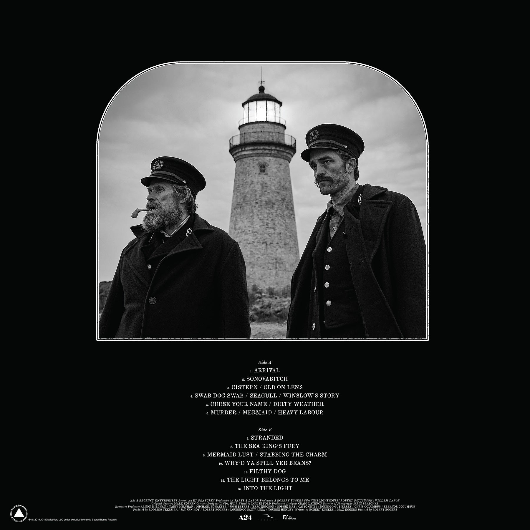 Waxwork Records The Lighthouse vinyle BO vinyle transparent