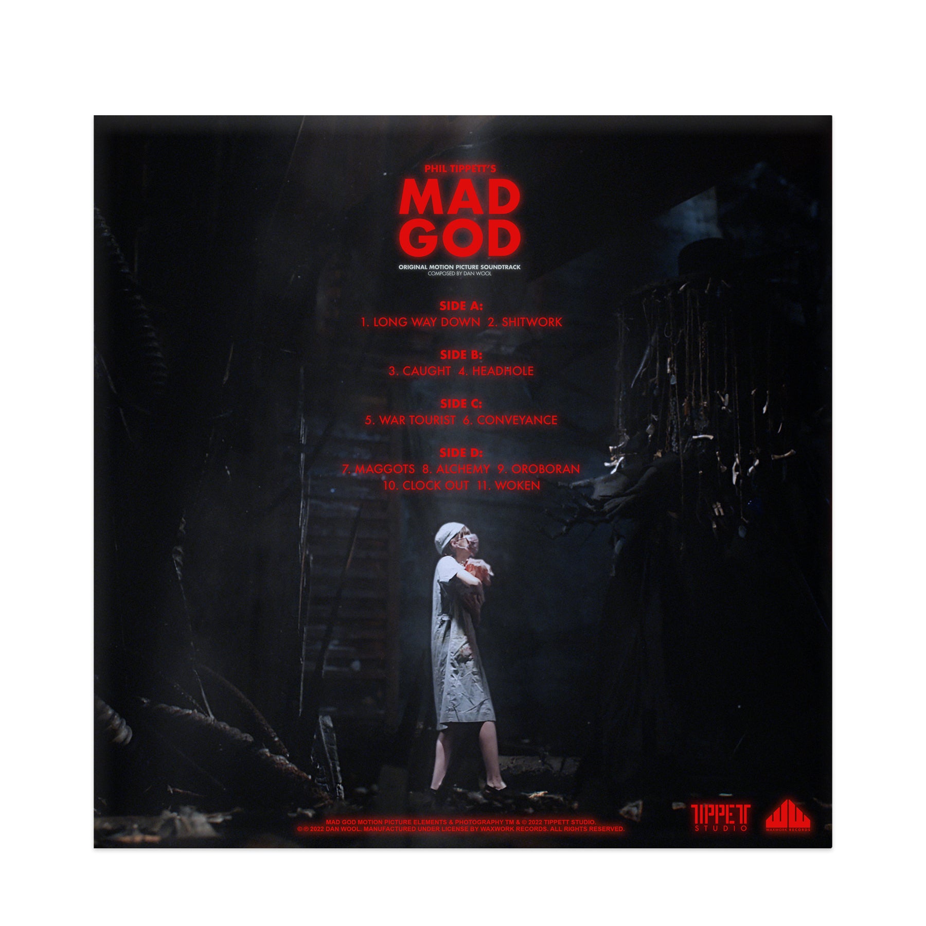 Waxwork Records Phil Tippett's Mad God vinyle soundtrack
