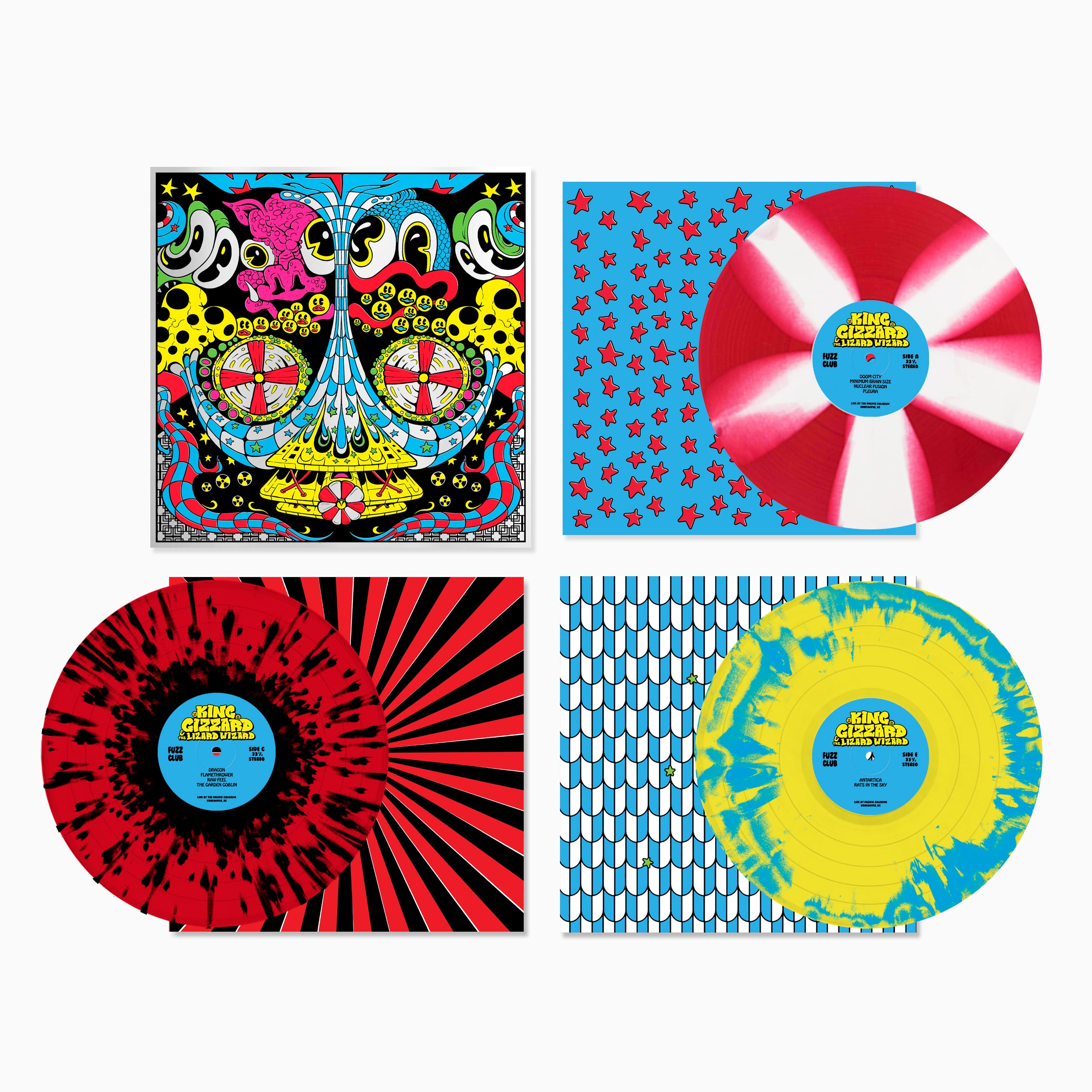 King Gizzard Live In Vancouver ’24 double CD 2CD-R