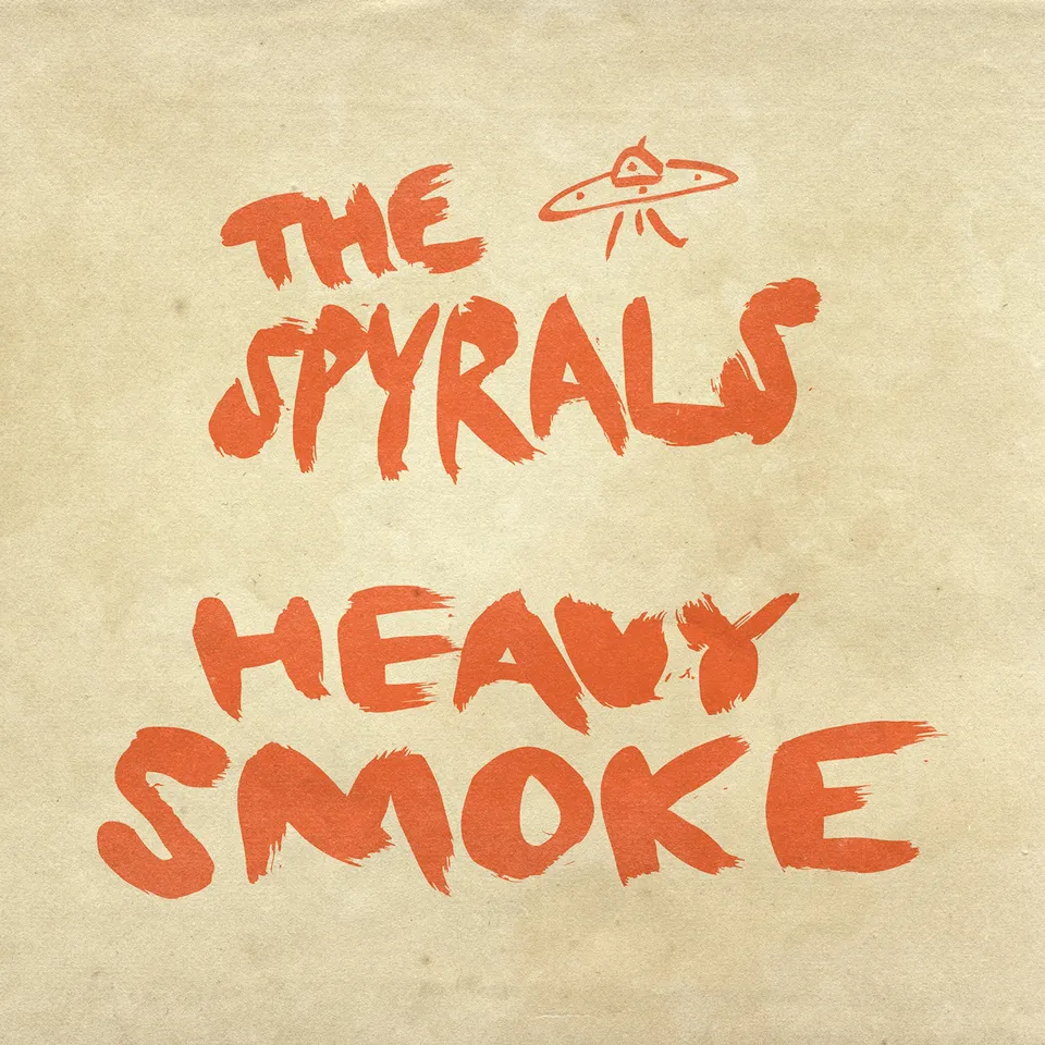 Fuzz Club The Spyrals Heavy Smoke vinyle orange néon 180g