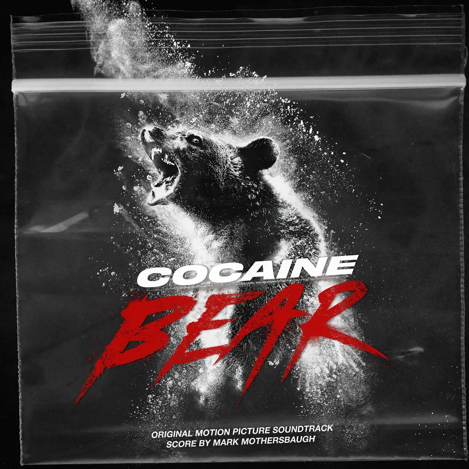 Waxwork Records Cocaine Bear vinyle Mothersbaugh 80s