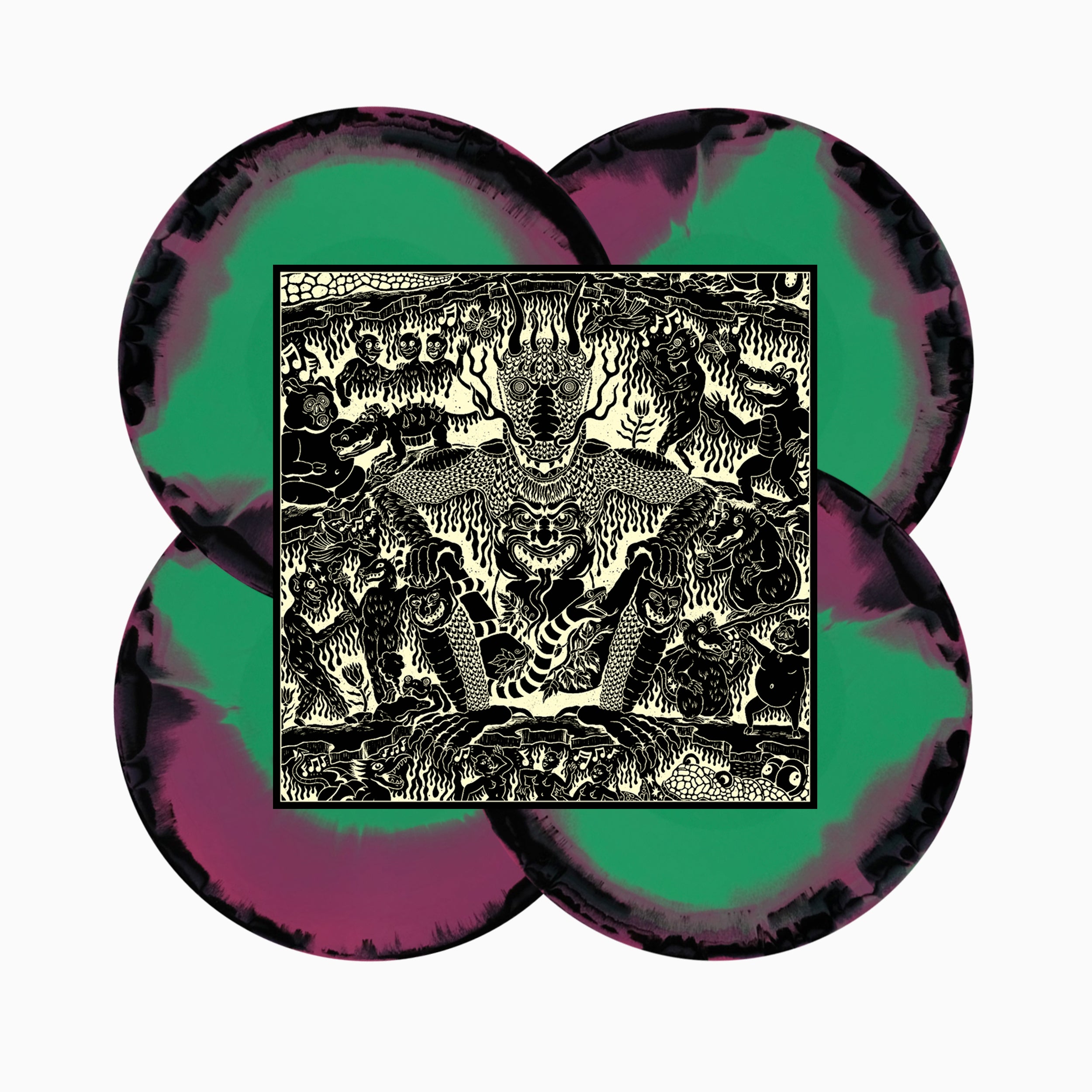 King Gizzard Live In London 25 vinyle 4LP gatefold couleur /250