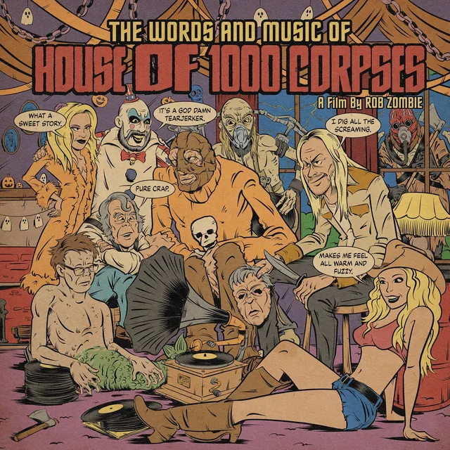 Waxwork Records House of 1000 Corpses vinyle double LP audio