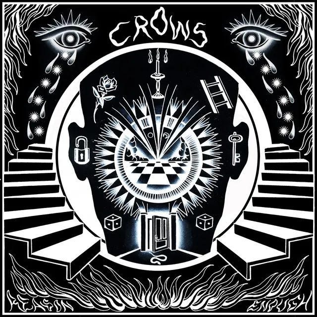 Crows Reason Enough vinyle deluxe rouge 180g gatefold