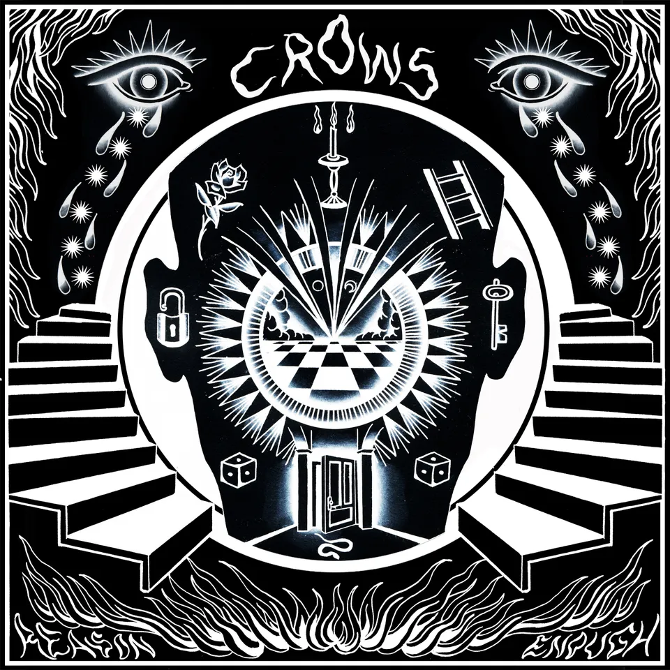 Crows Reason Enough vinyle deluxe rouge 180g gatefold