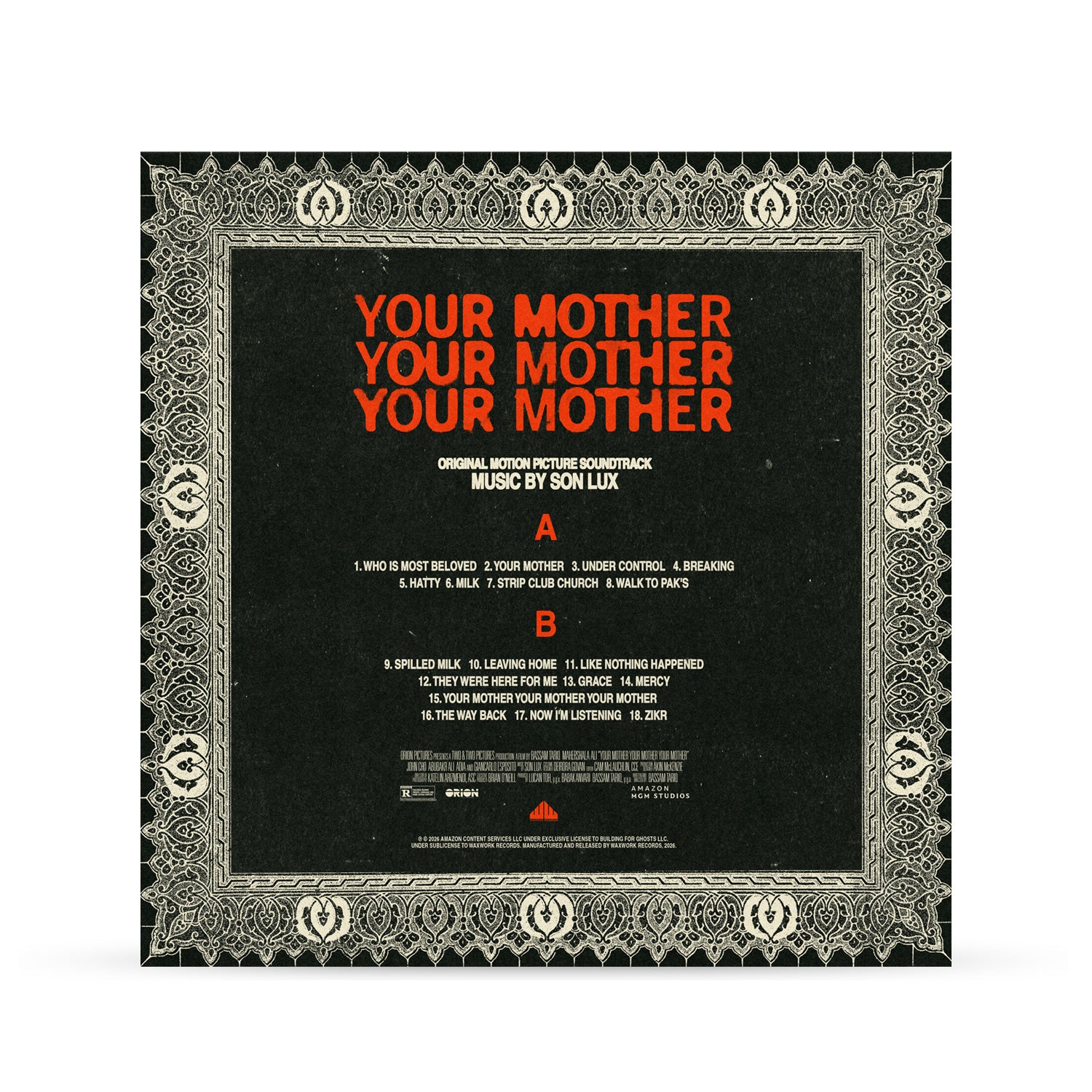 Waxwork Records Your Mother vinyle Son Lux précommande