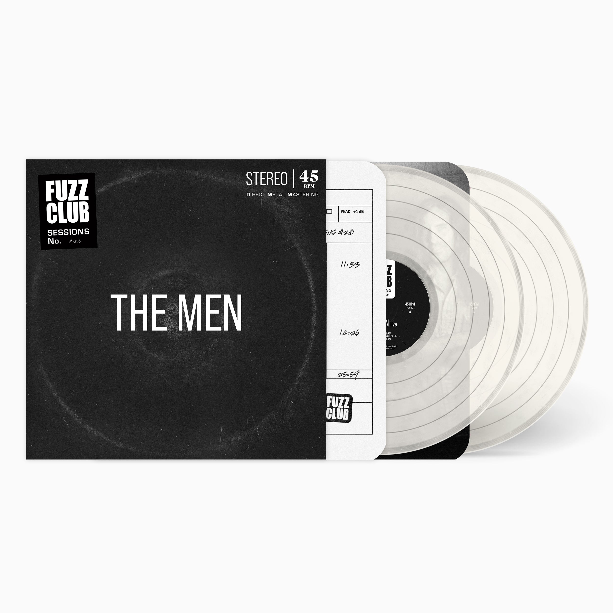 The Men Fuzz Club Session double vinyle exclusif 2LP live