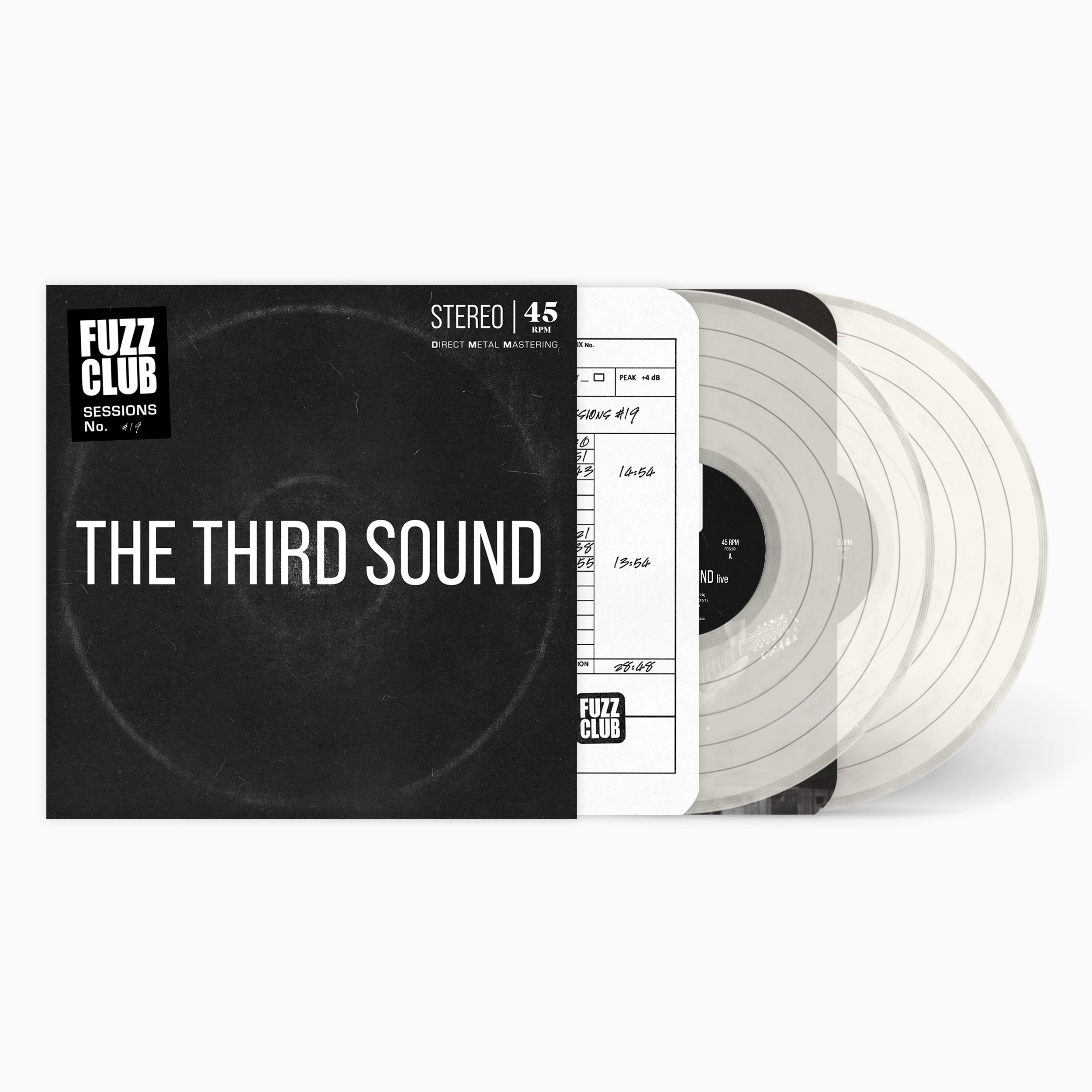 The Third Sound Fuzz Club Session double vinyle transparent