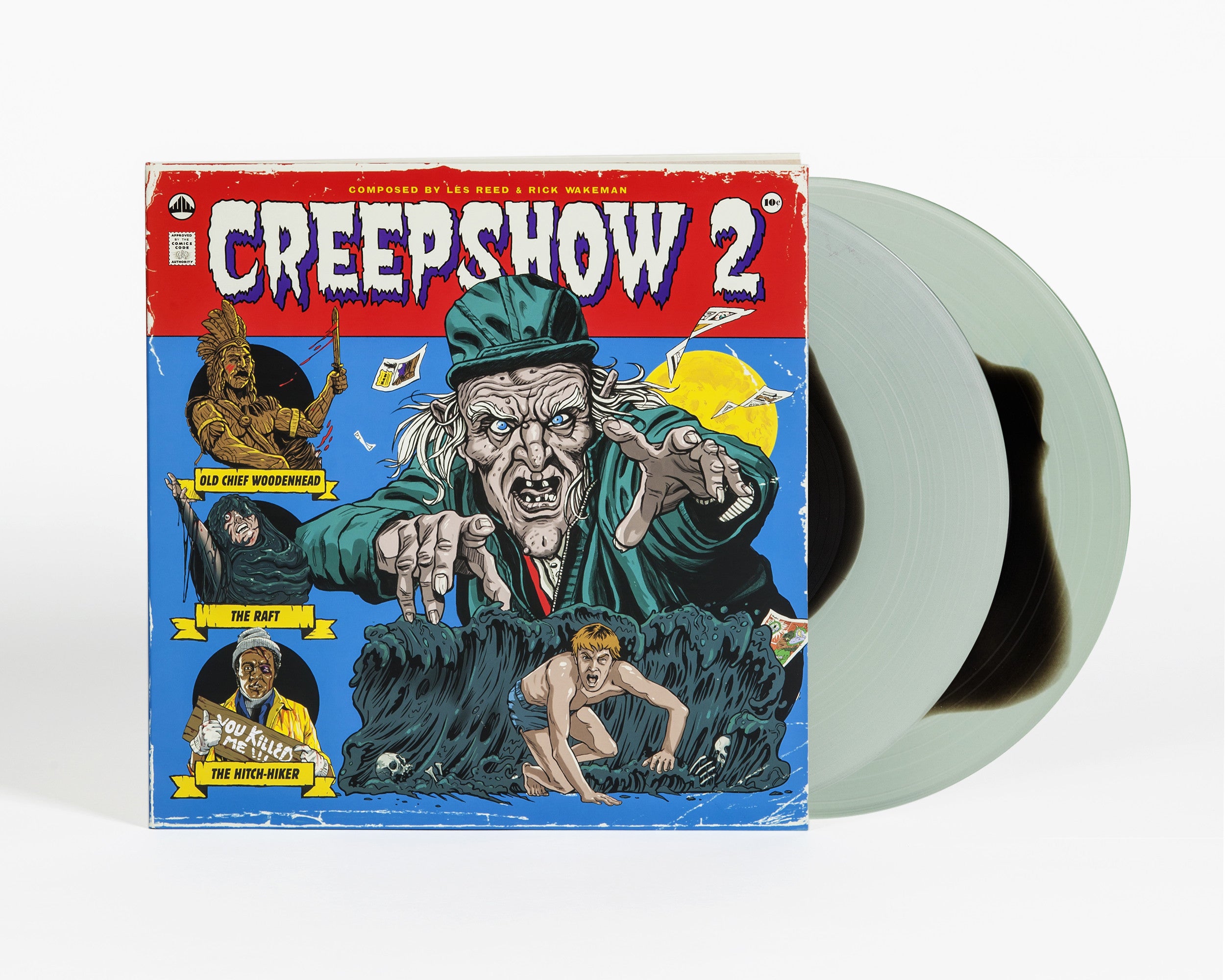Waxwork Records Creepshow 2 vinyle The Raft double LP 180g
