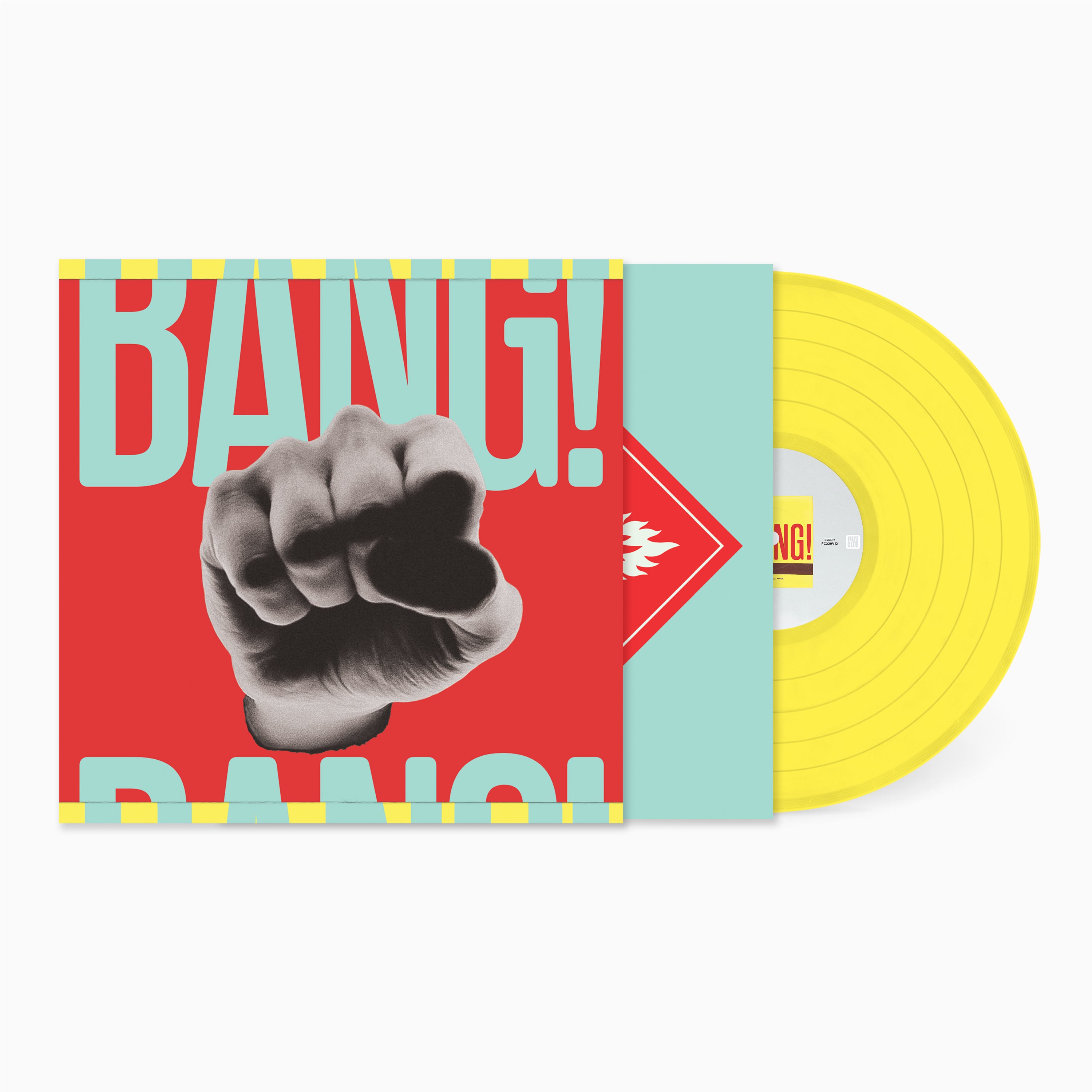 The Gluts Bang vinyle jaune LP standard