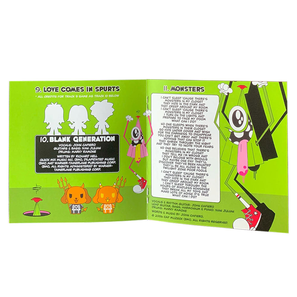 Demented Punk Osaka Popstar Legends of Punk coffret CD + t-shirt