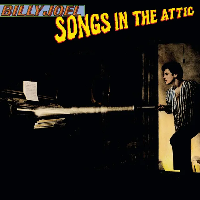 Billy Joel Songs in the Attic vinyle live noir