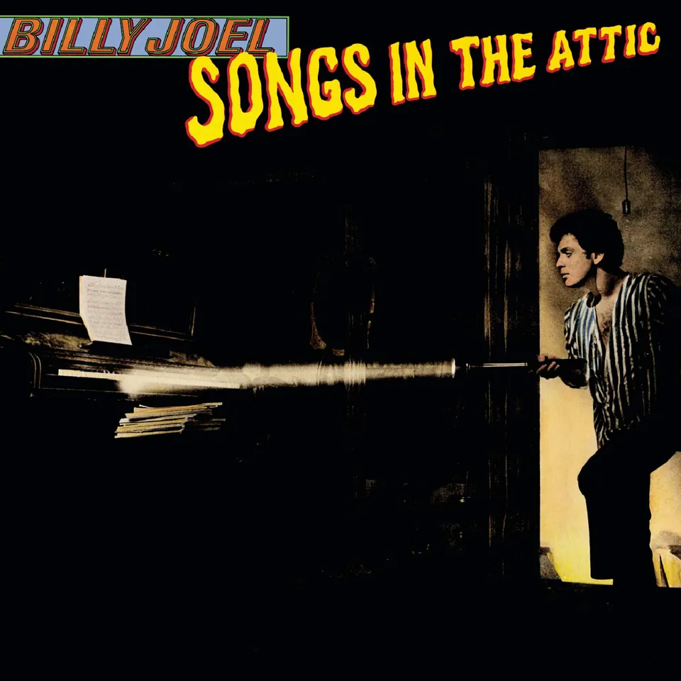 Billy Joel Songs in the Attic vinyle live noir
