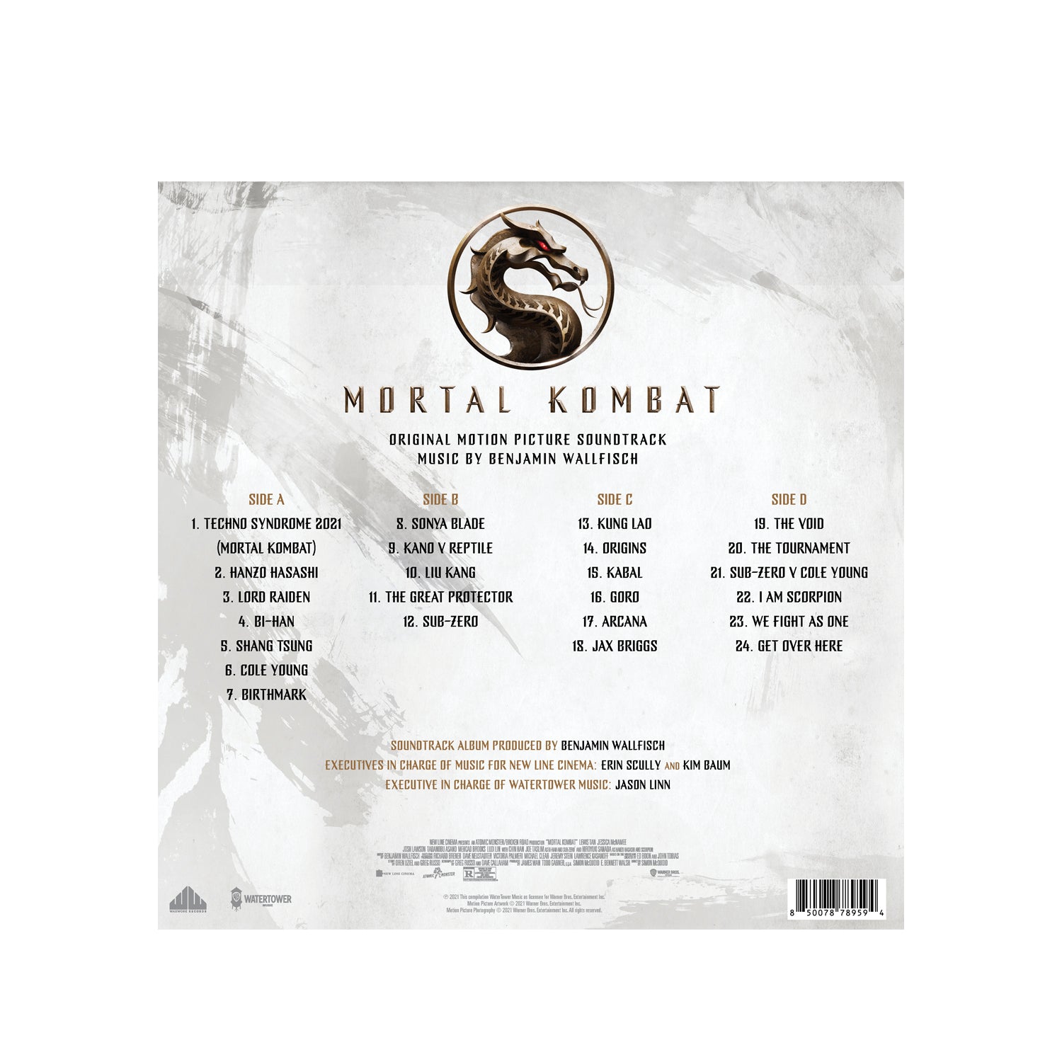 Waxwork Records Mortal Kombat Wallfisch vinyle précommande