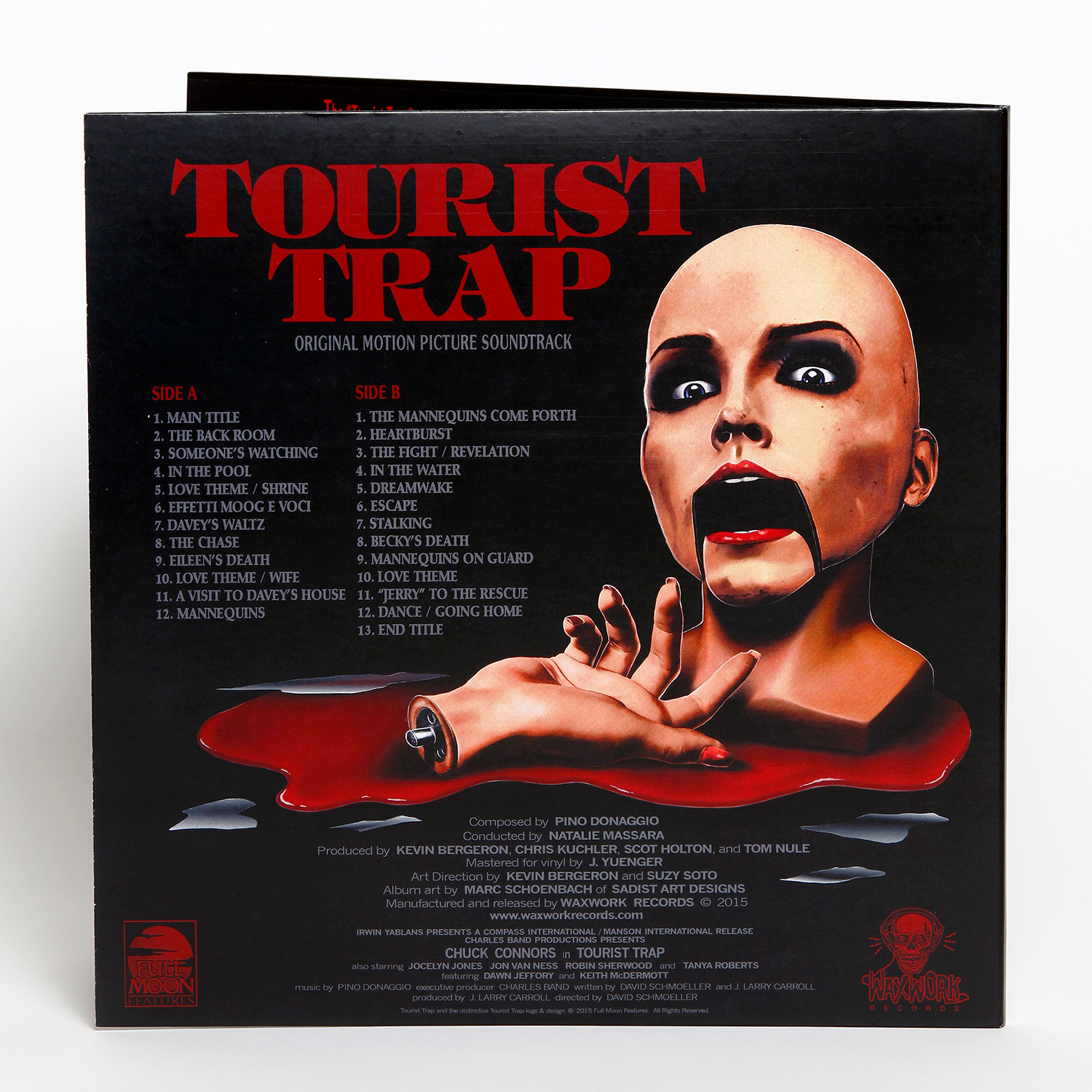 Waxwork Records Tourist Trap vinyle rouge marbré 180g