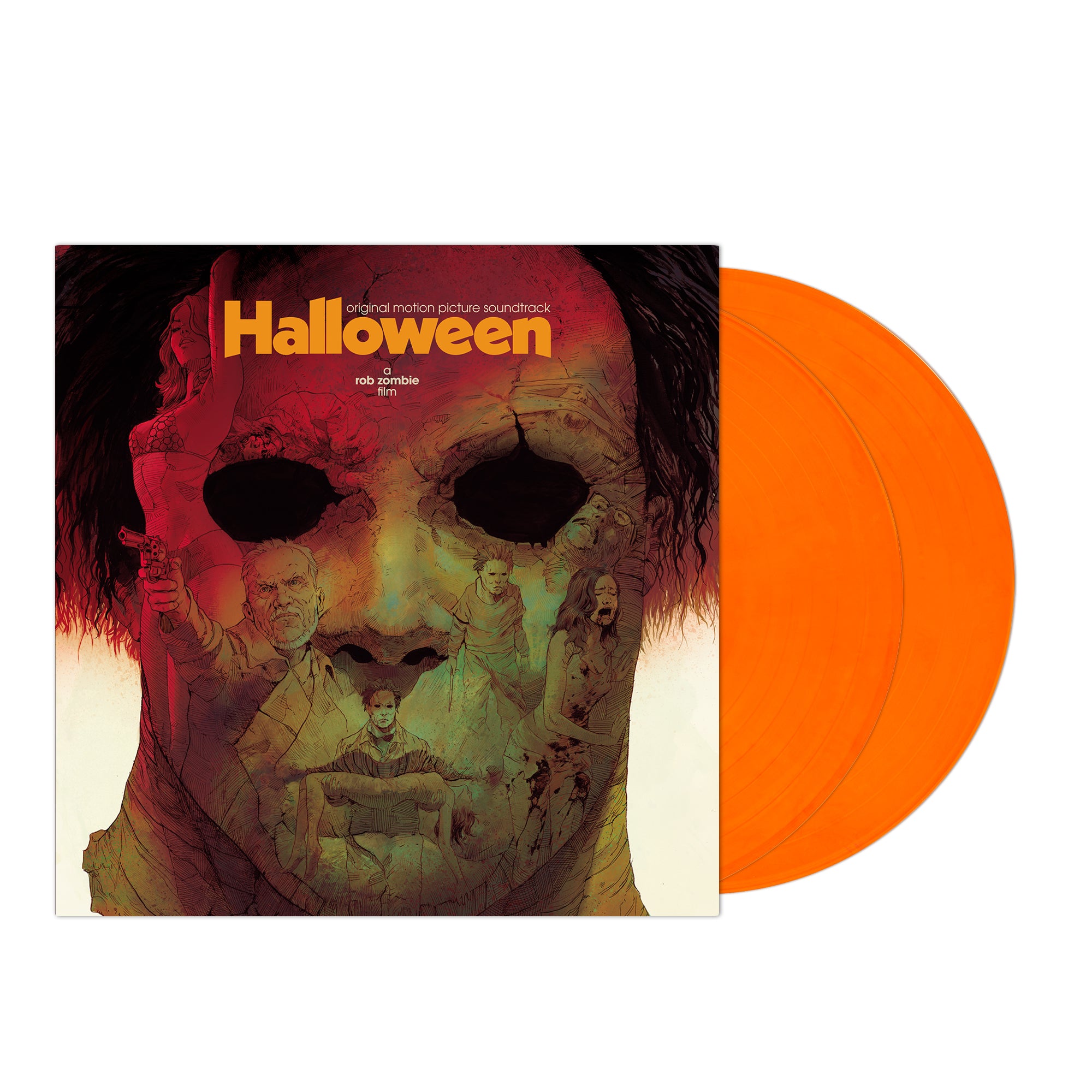 Waxwork Rob Zombie Halloween vinyle orange BO 2007