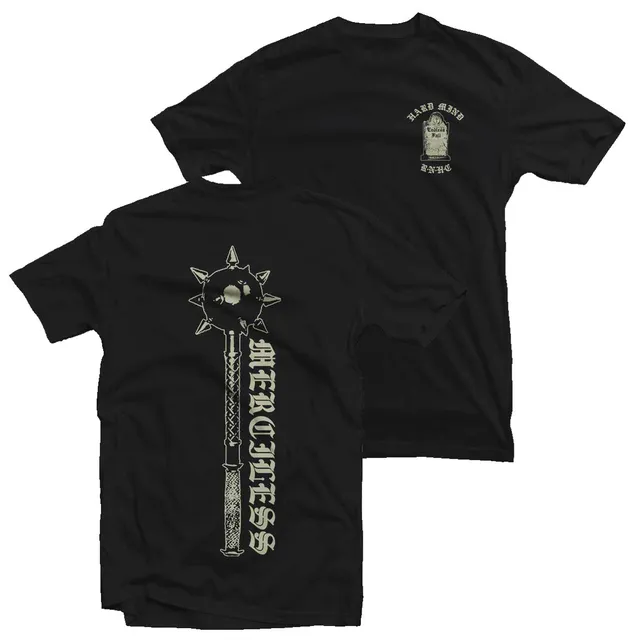 Hardmind Merciless T-shirt noir coton bio