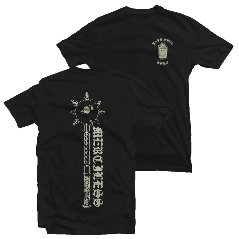 Hardmind Merciless T-shirt noir coton bio
