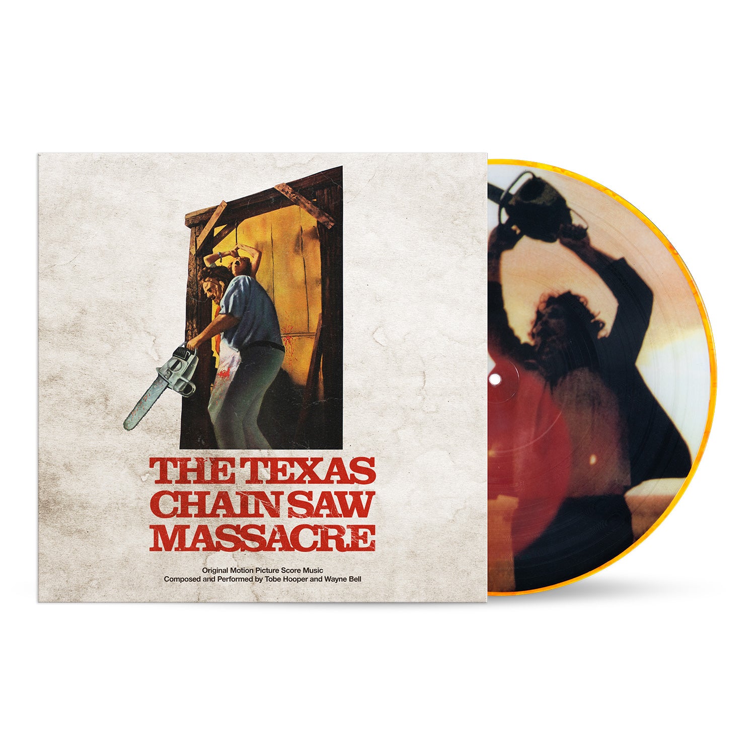 Waxwork Records Texas Chain Saw Massacre vinyle BO 50e