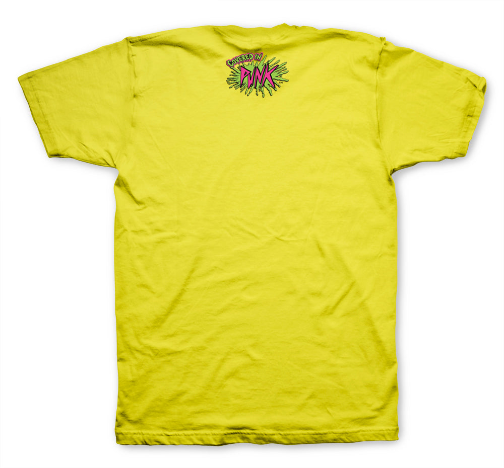 Dr Demento Covered in Punk t-shirt Shatner jaune