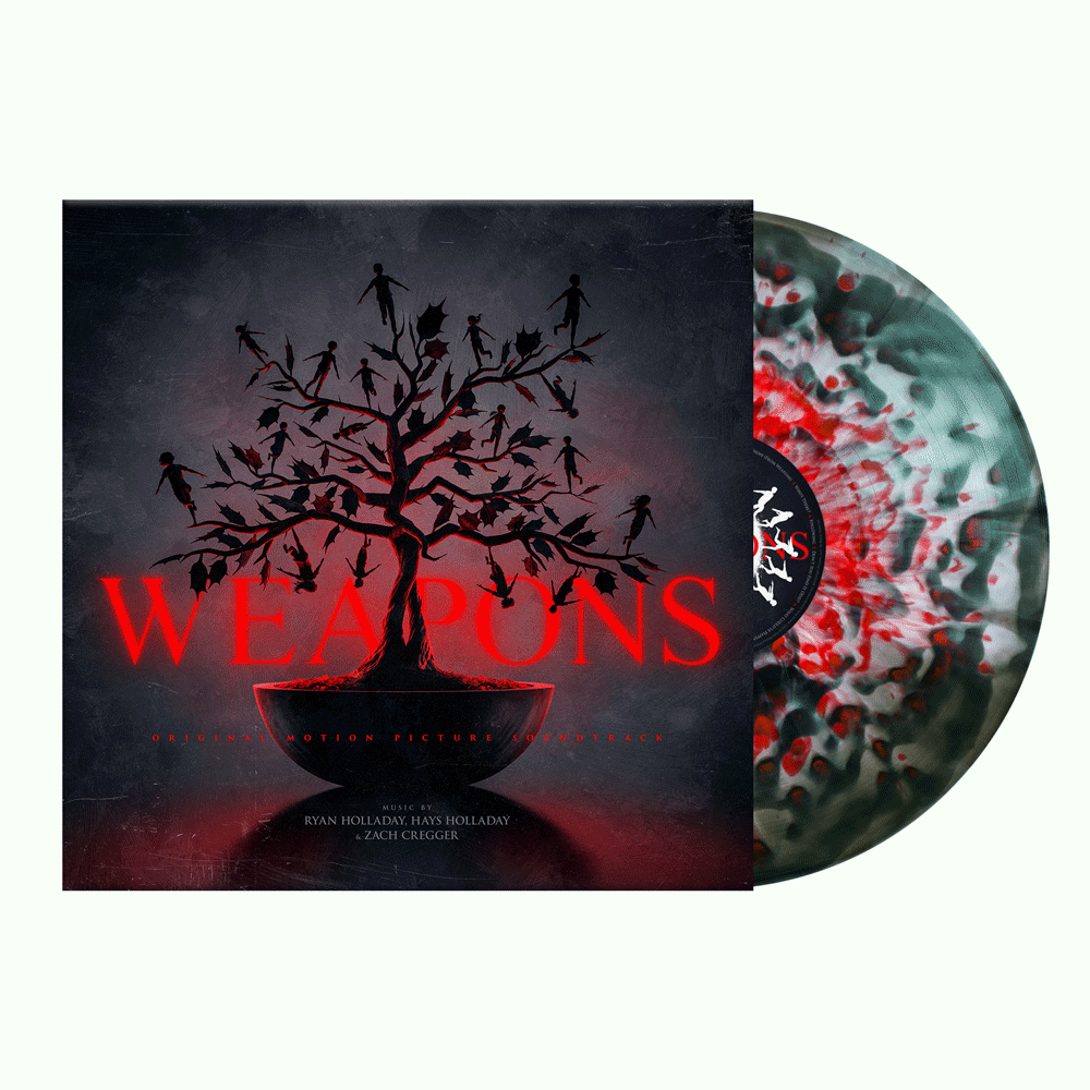 Waxwork Records Weapons vinyle splatter lenticulaire