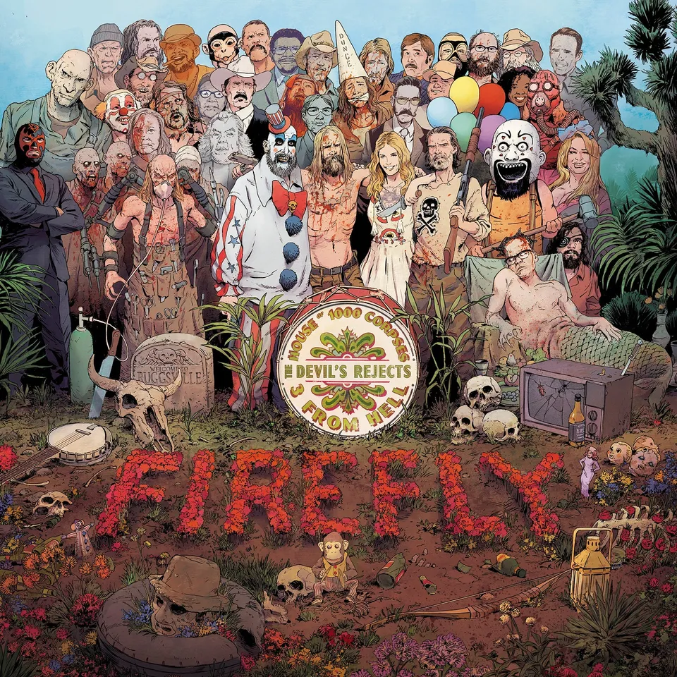 Waxwork Records Rob Zombie Firefly Trilogy coffret vinyle 6 LP splatter