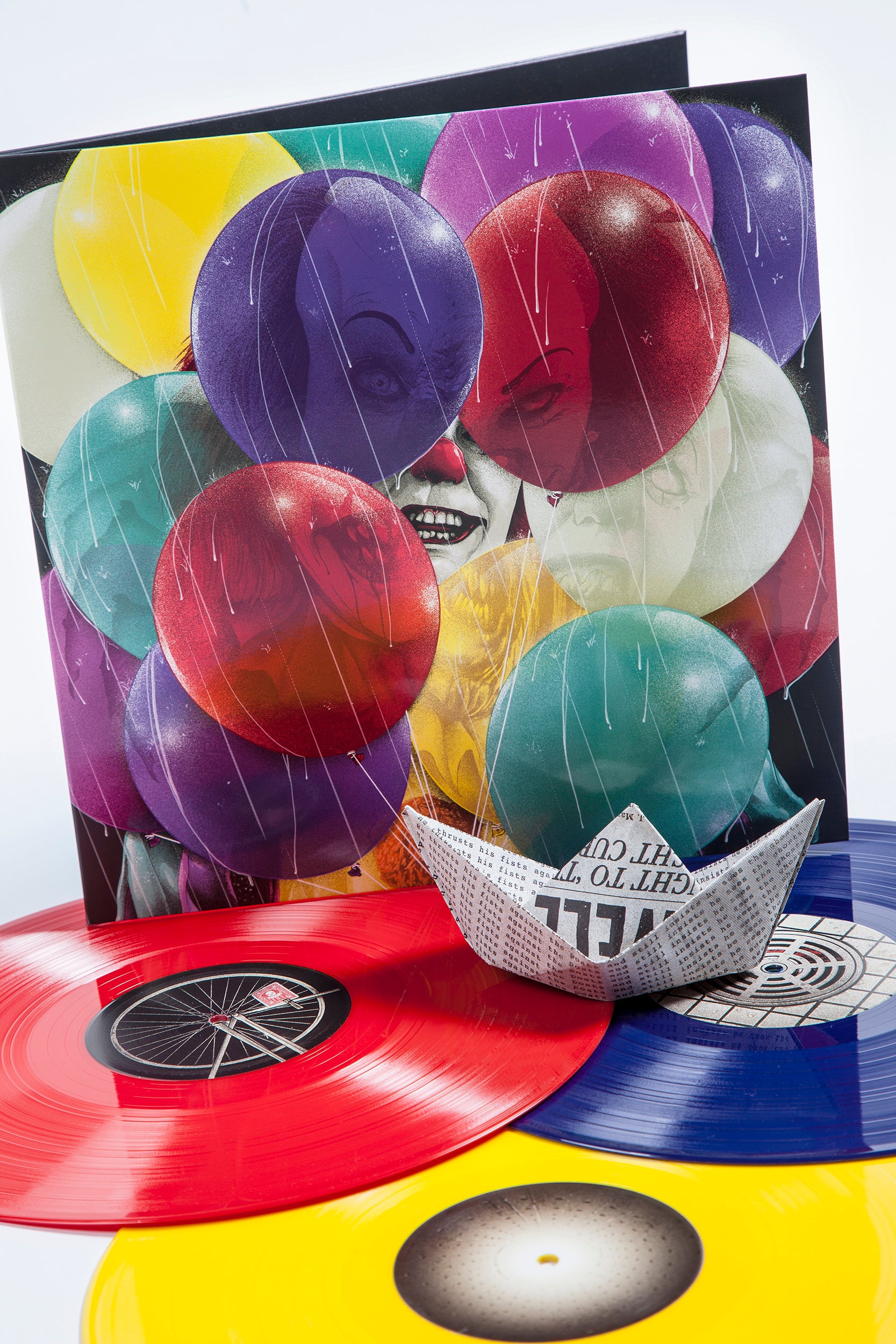 Waxwork Records Stephen King's IT triple vinyle Pennywise