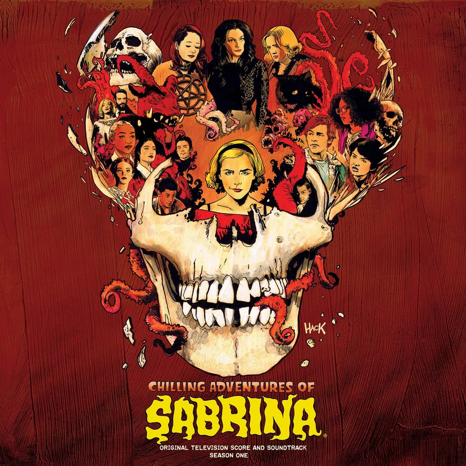 Waxwork Records Chilling Adventures Of Sabrina vinyle triple LP rouge