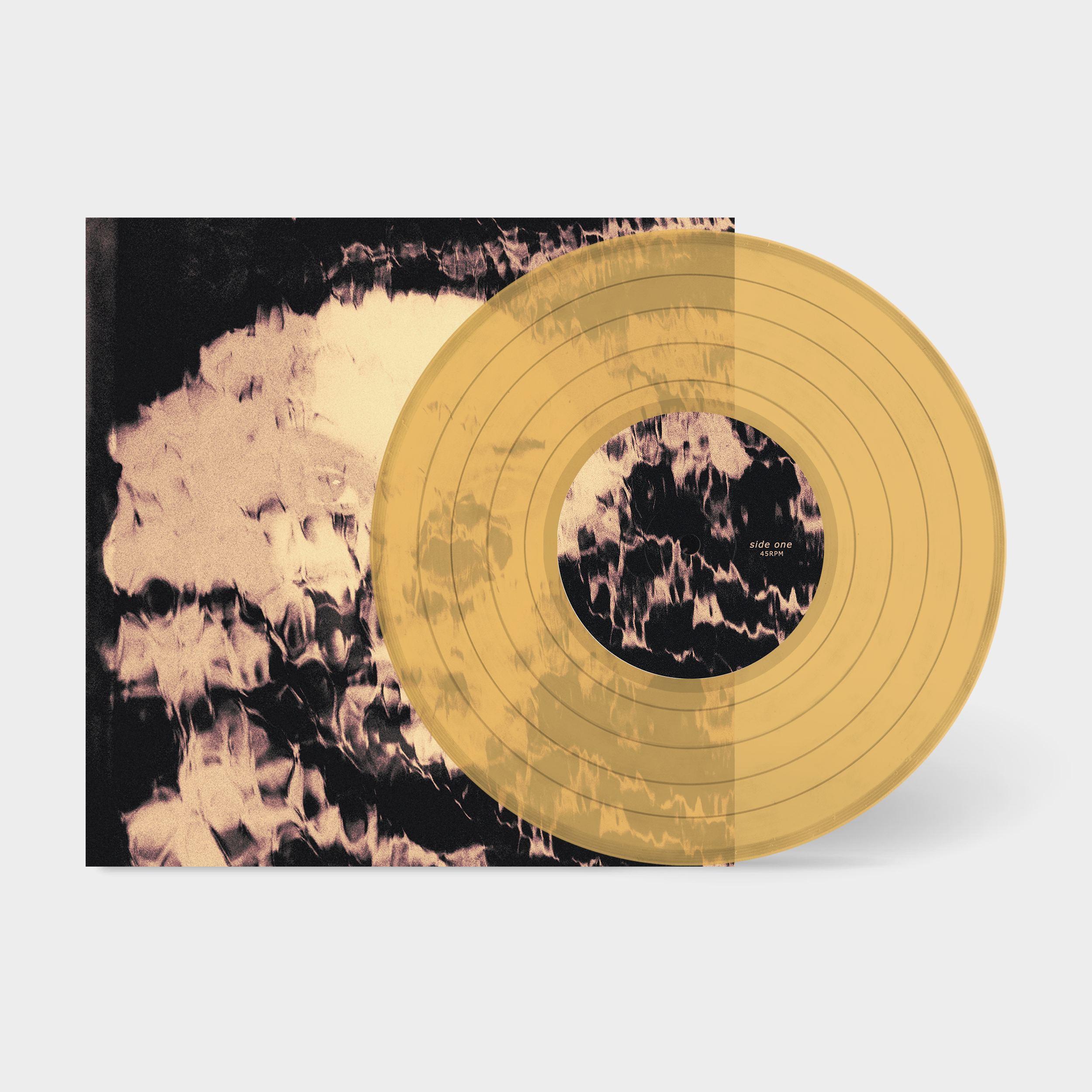 The Underground Youth Beautiful & Damned vinyle 10" jaune transparent