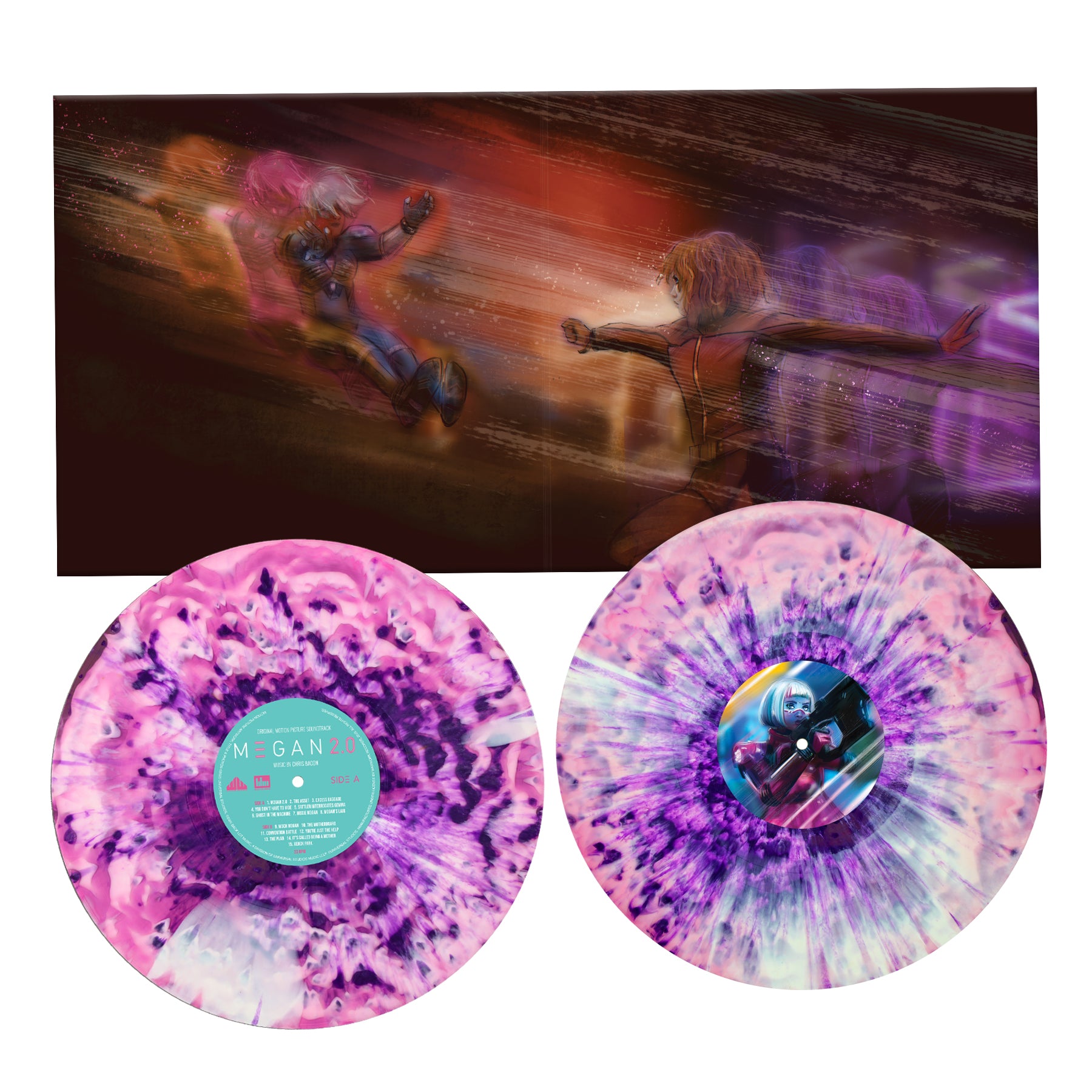 Waxwork Records M3GAN 2.0 vinyle BO Chris Bacon