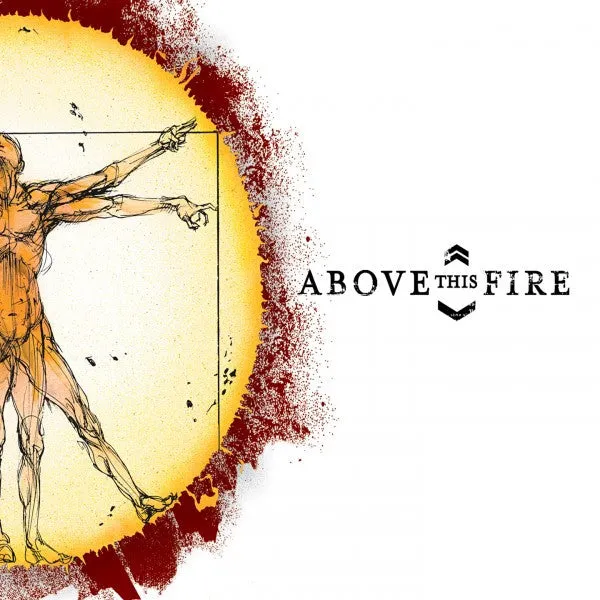 Above This Fire In Perspective vinyle LP rouge transparent