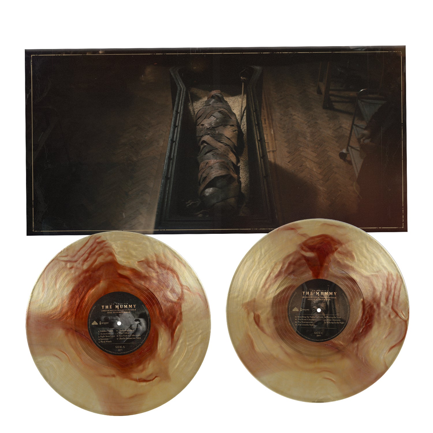 Waxwork Records The Mummy vinyle Blood & Sand 2LP