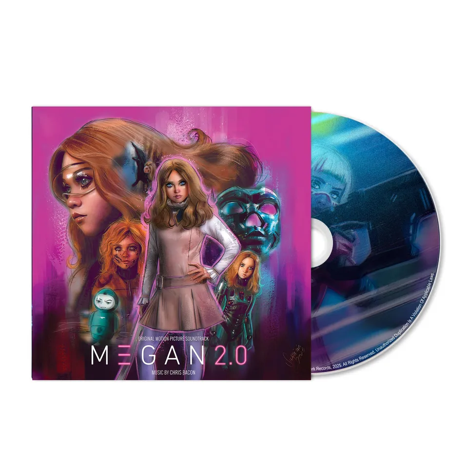 Waxwork Records M3GAN 2.0 CD bande originale Chris Bacon