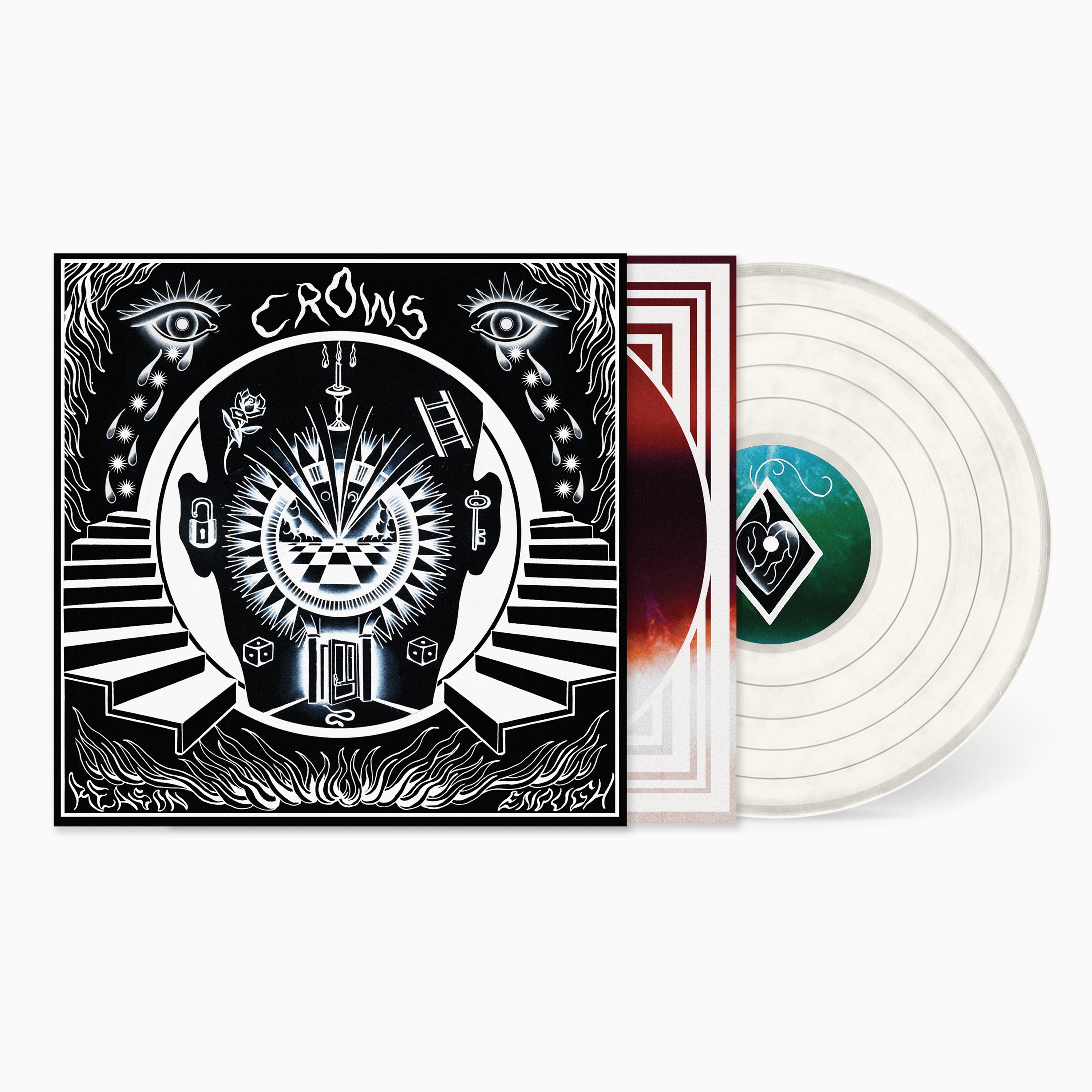 Crows Reason Enough vinyle deluxe rouge 180g gatefold