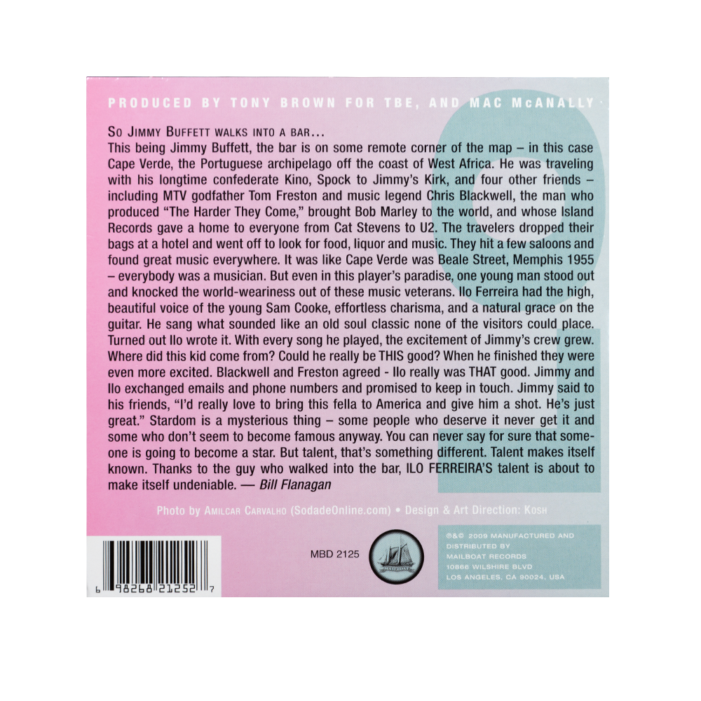 Mailboat Records Ilo CD édition officielle