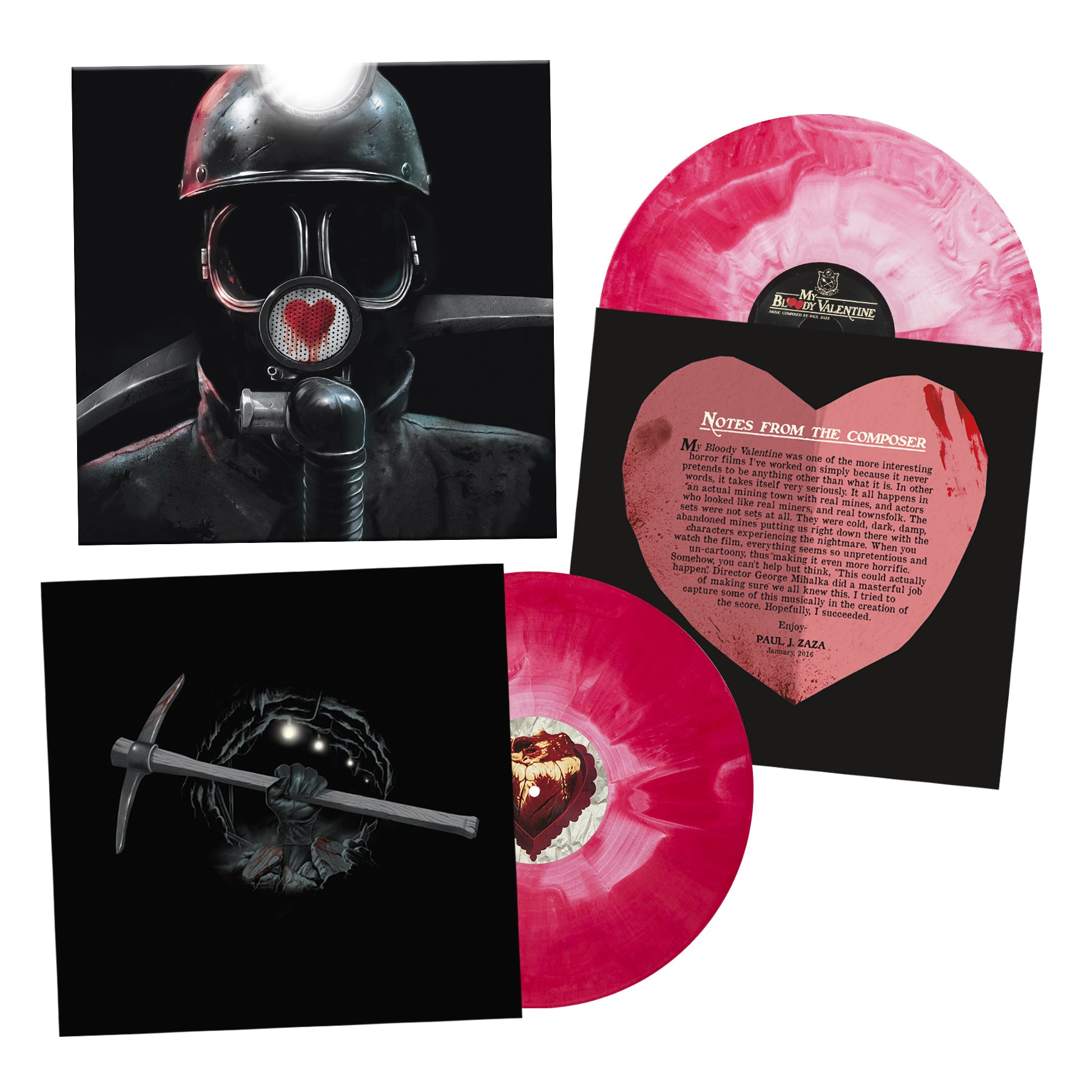 Waxwork Records My Bloody Valentine double vinyle rouge