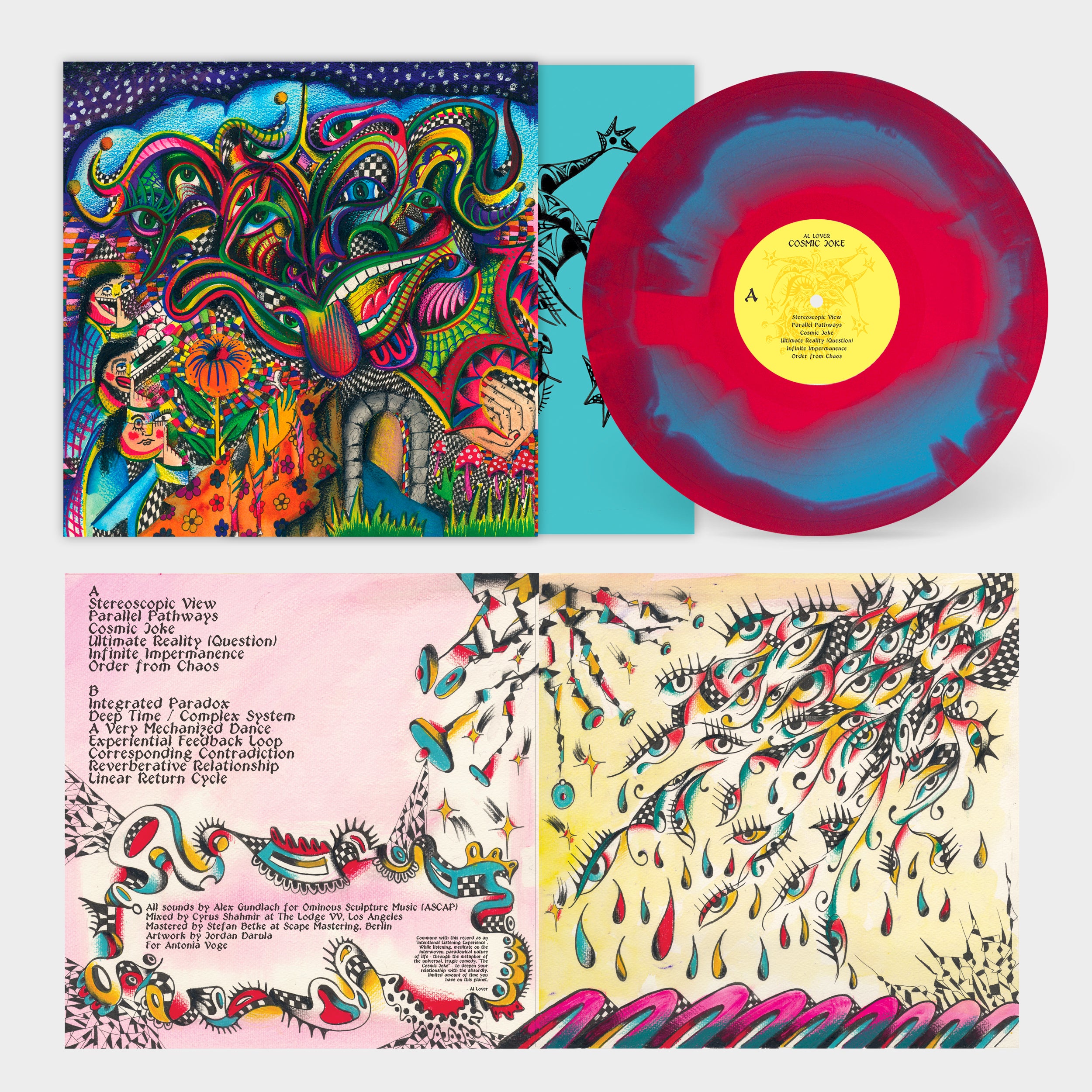 Al Lover Cosmic Joke CD album expérimental krautrock