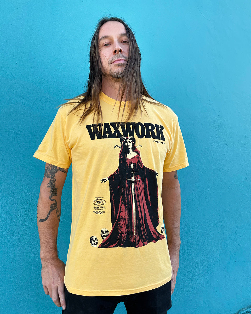 Waxwork Records Lady In Red tee Citrus merch officiel