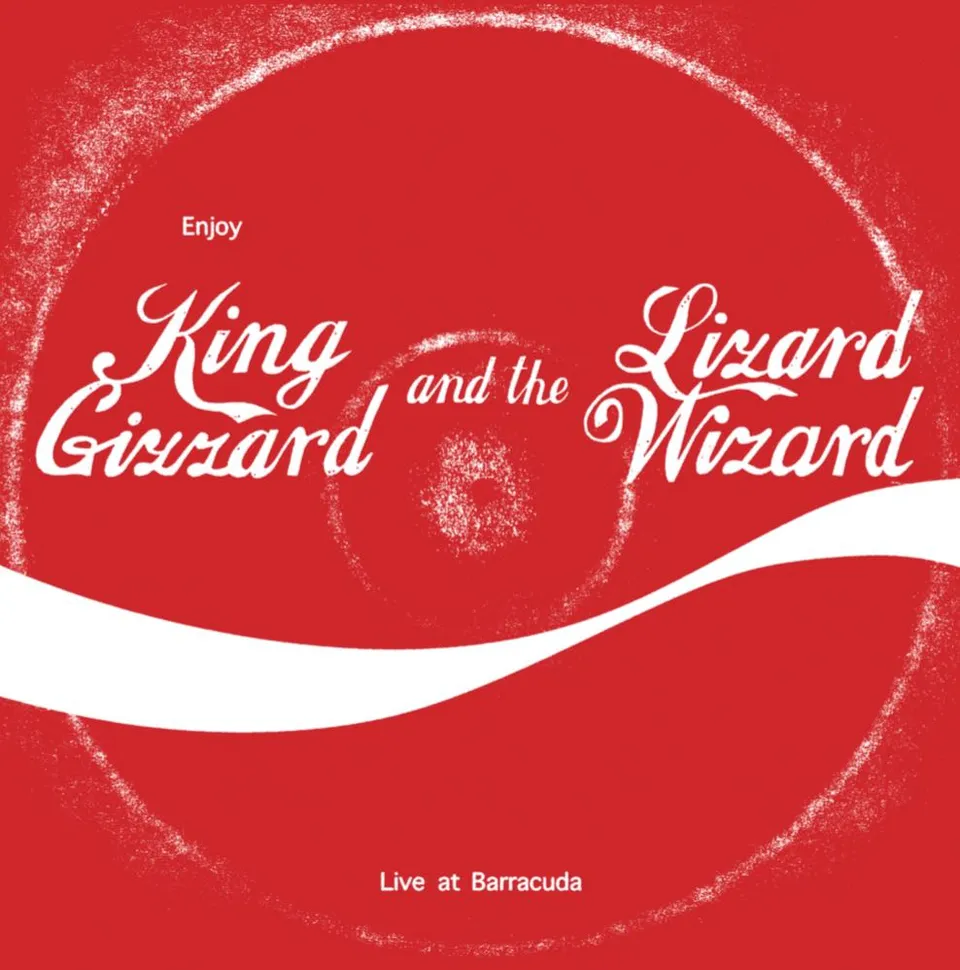 King Gizzard Live At Barracuda vinyle clear 2LP