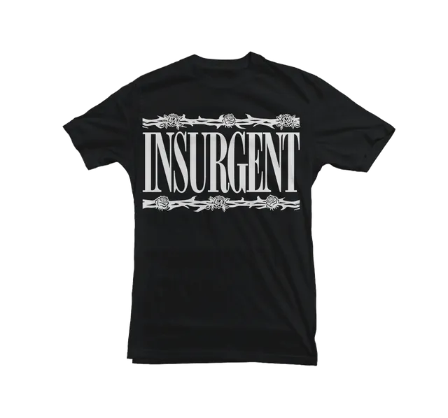 Useless Pride Records Insurgent t-shirt noir 100% coton
