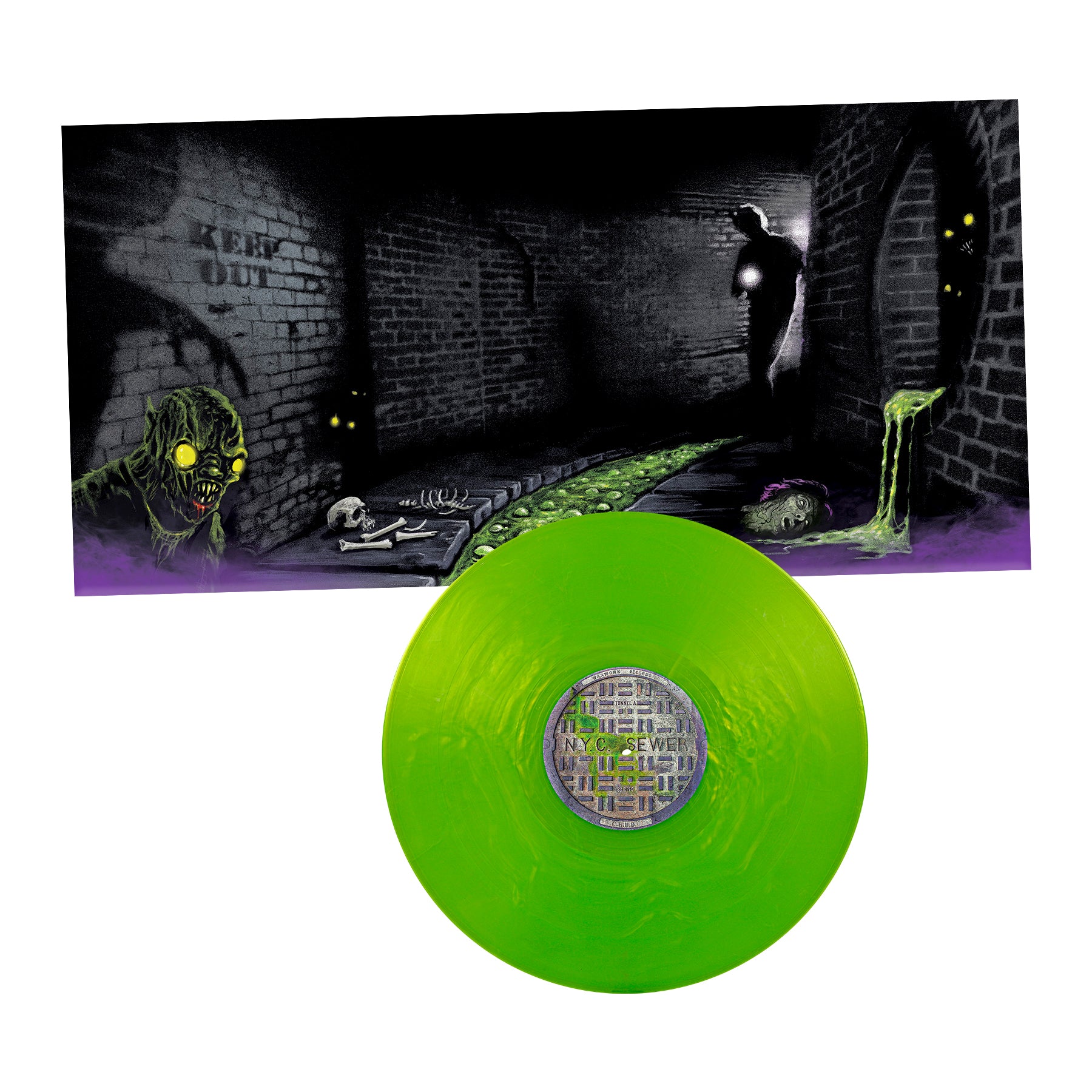 Waxwork C.H.U.D. vinyle sludge radioactif LP